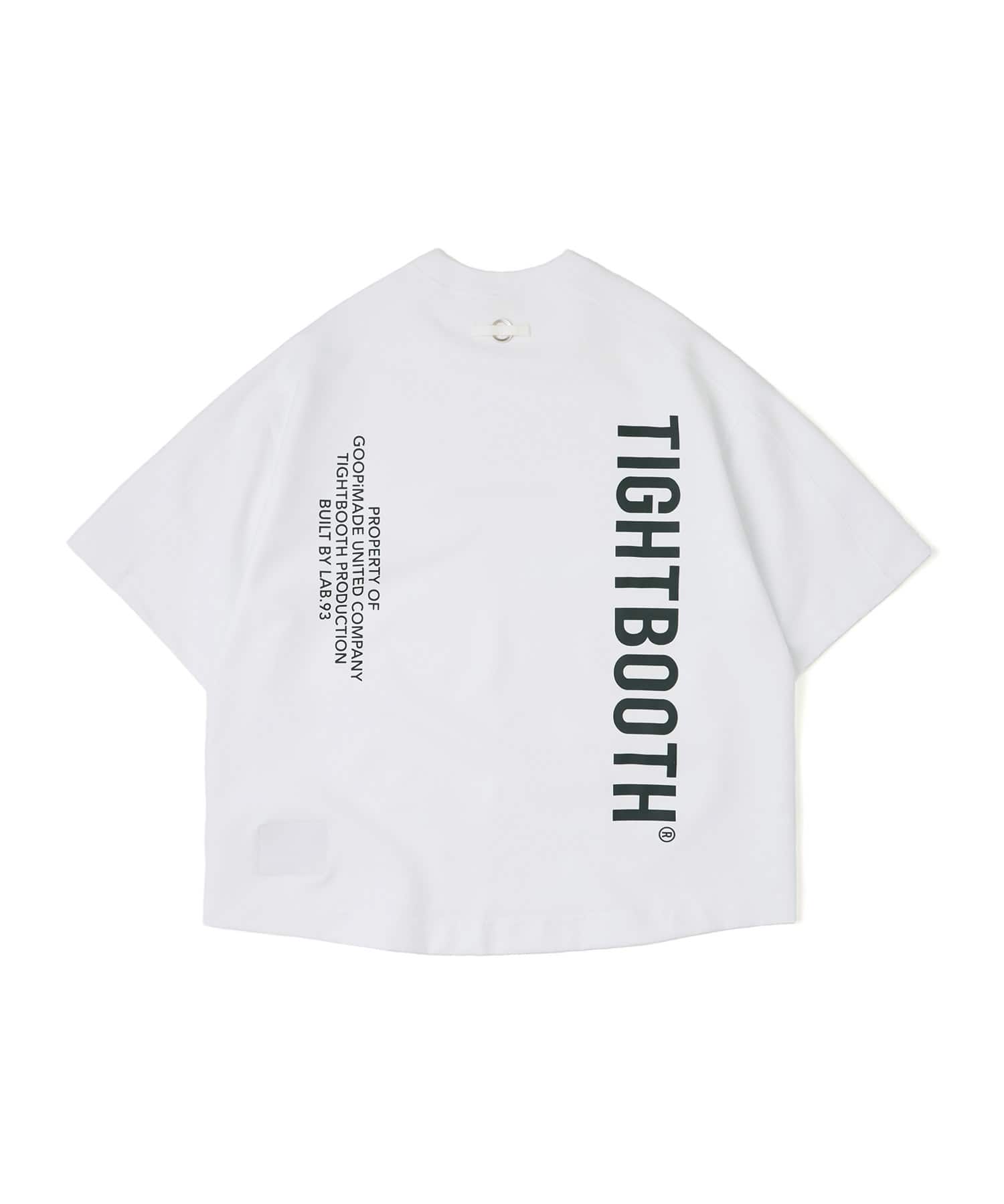 GOOPiMADE x TIGHTBOOTH Dual Arena Logo Tee WHITEの画像