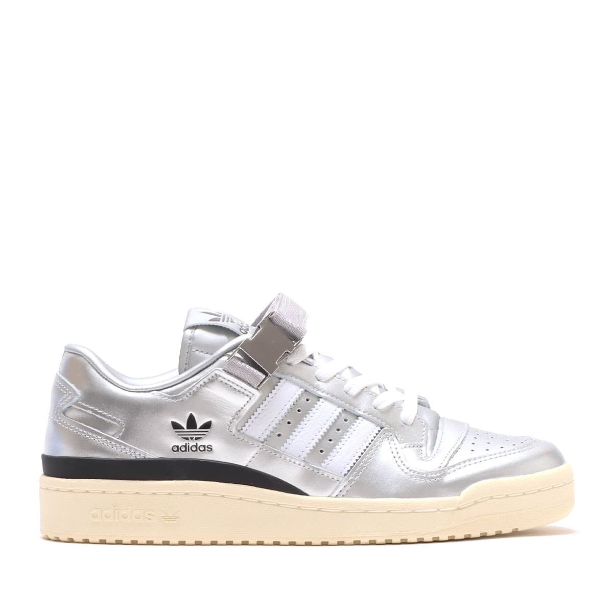 adidas FORUM84 LOW atmos SILVER METALLIC/FOOTWEAR WHITE/CORE BLACK