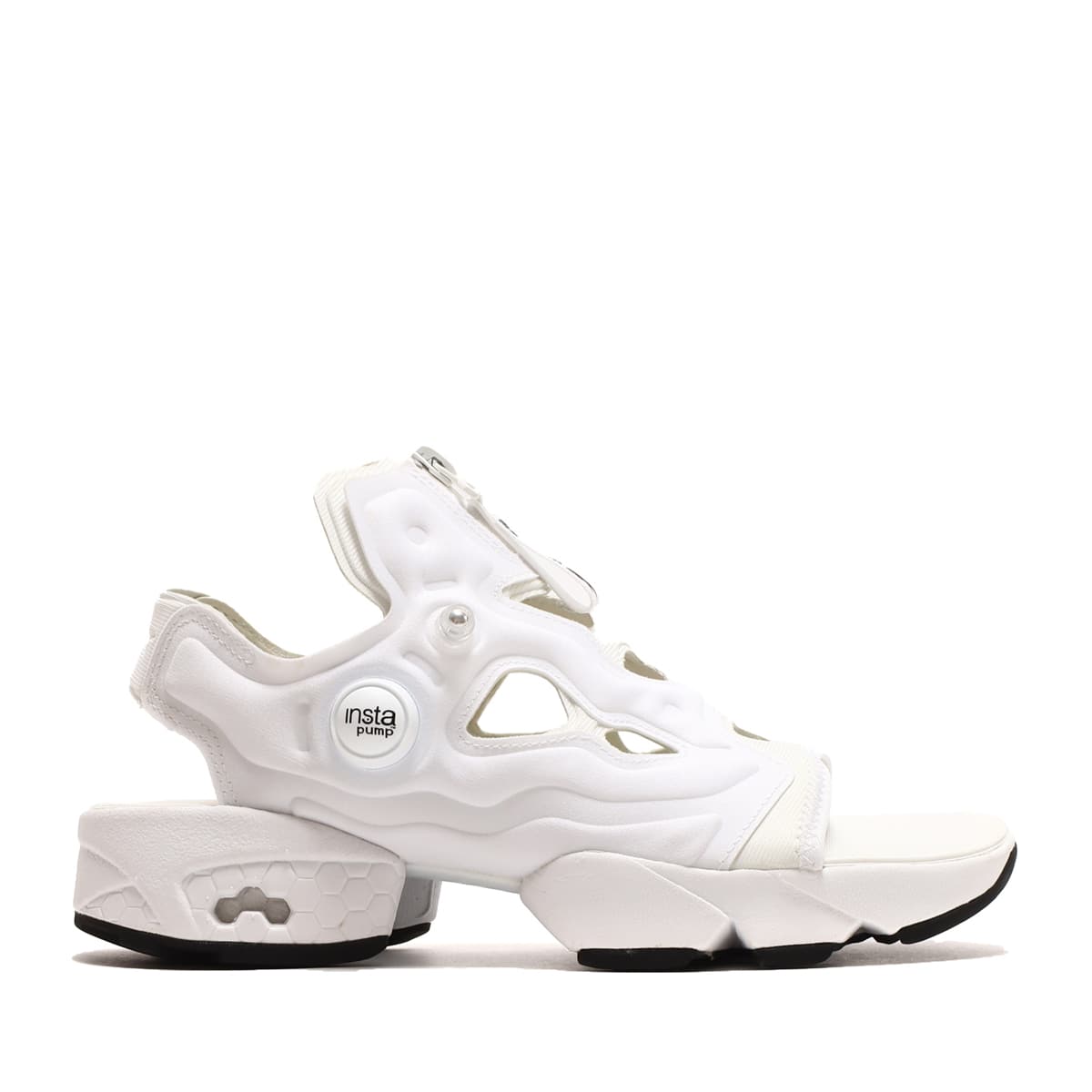 Reebok INSTAPUMP FURY SANDAL ZIP ftwr white/core black/pure grey 1