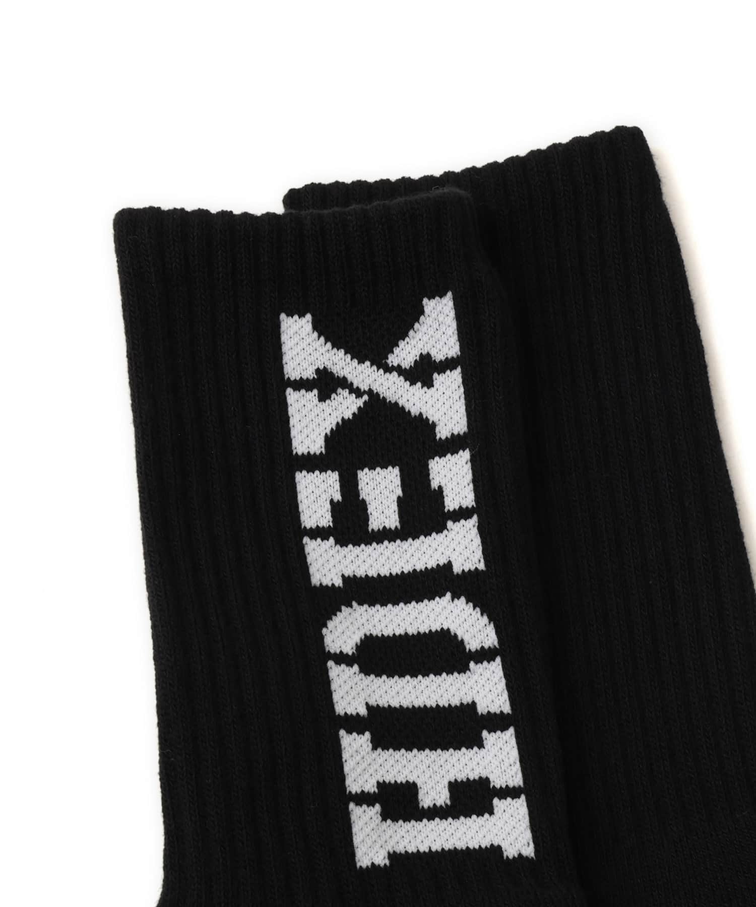 HDEX Core Logo Socks Blackの画像