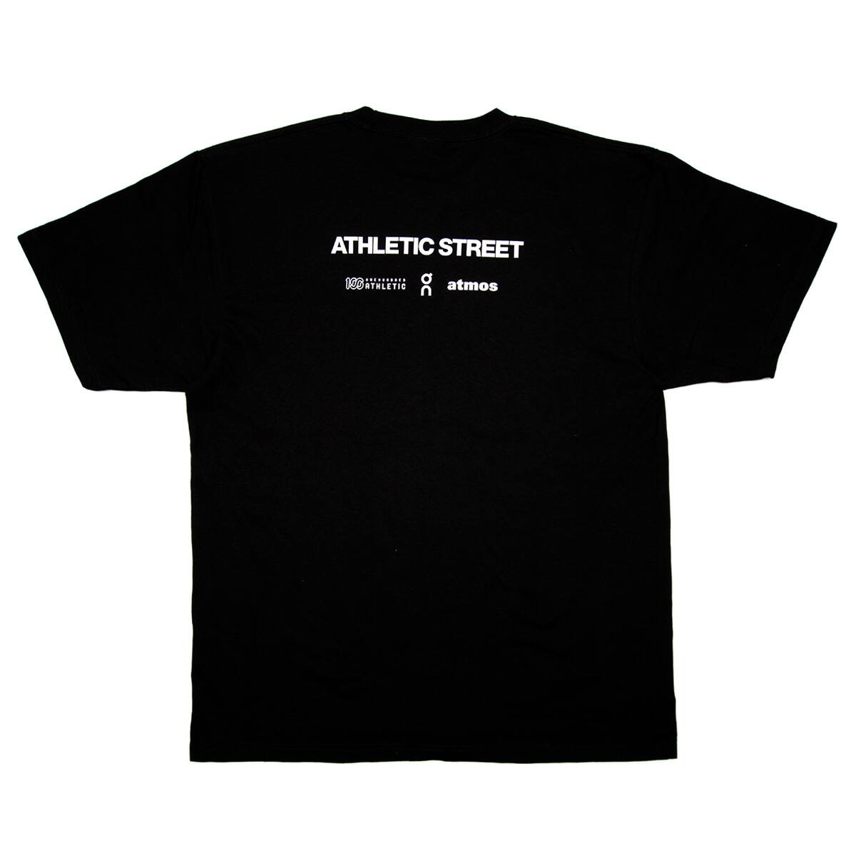 100ATHLETIC x On x atmos HEAVYWEIGHT S/S TOP BLACK 20SU-S