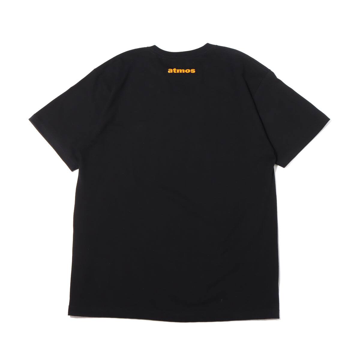 atmos x SOMA VINTAGE SNEAKER TEE BLACK 21SU-I