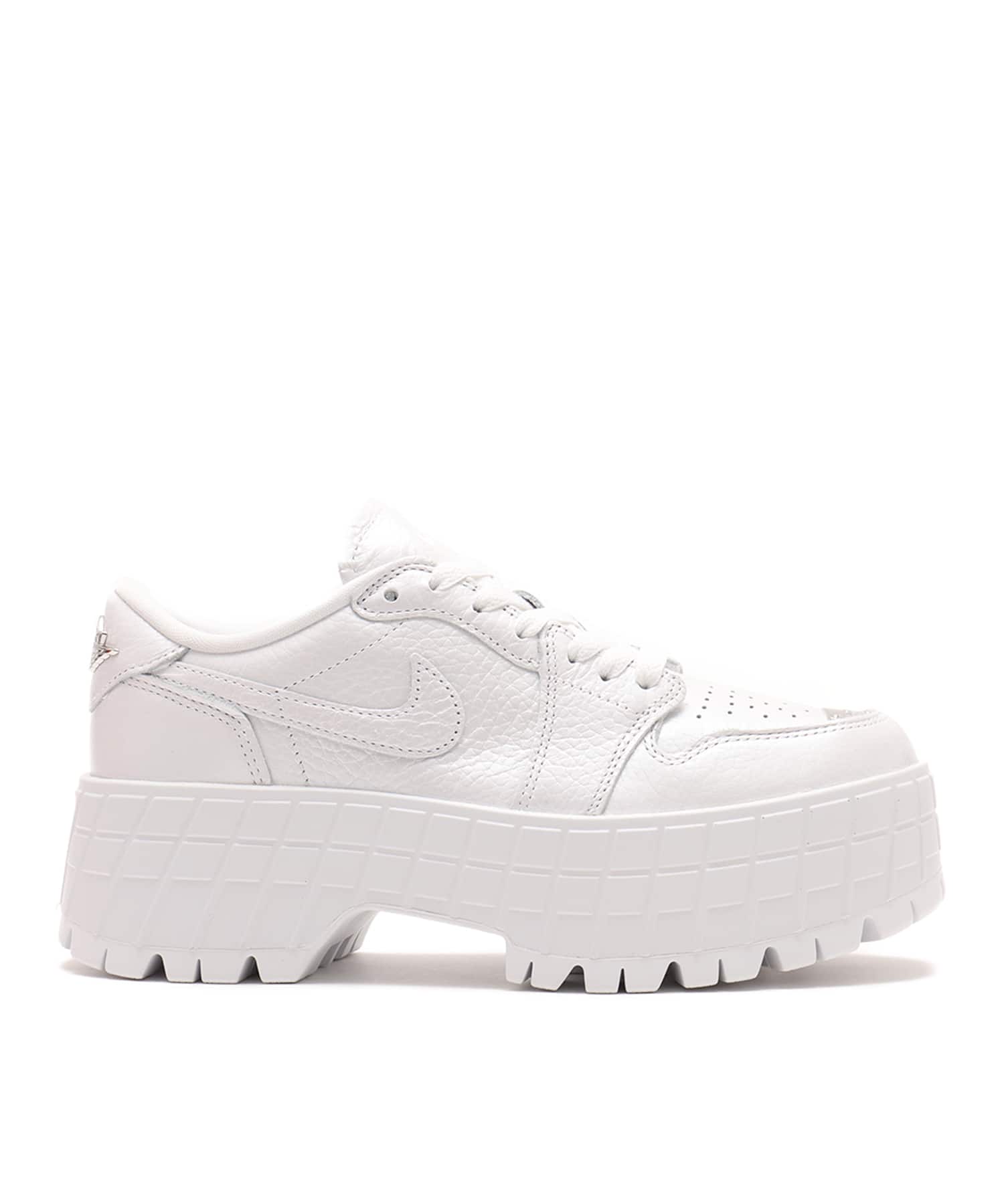 JORDAN BRAND W AIR JORDAN 1 BROOKLYN LOW WHITE/METALLIC SILVERの画像