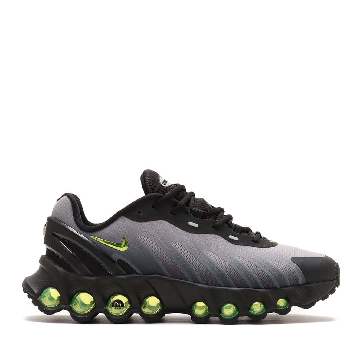 NIKE AIR MAX DN8 (GS) BLACK/VOLT-LT SMOKE GREY-BLACKの画像