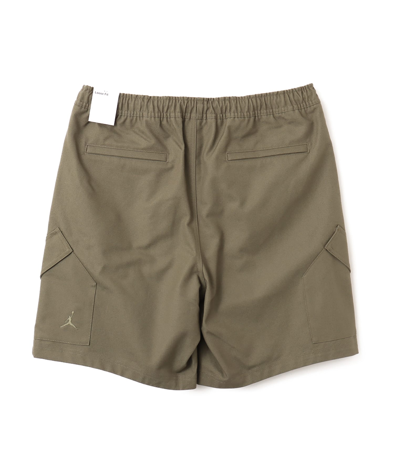 JORDAN BRAND M J ESS STMT CHI SHORT MEDIUM OLIVEの画像