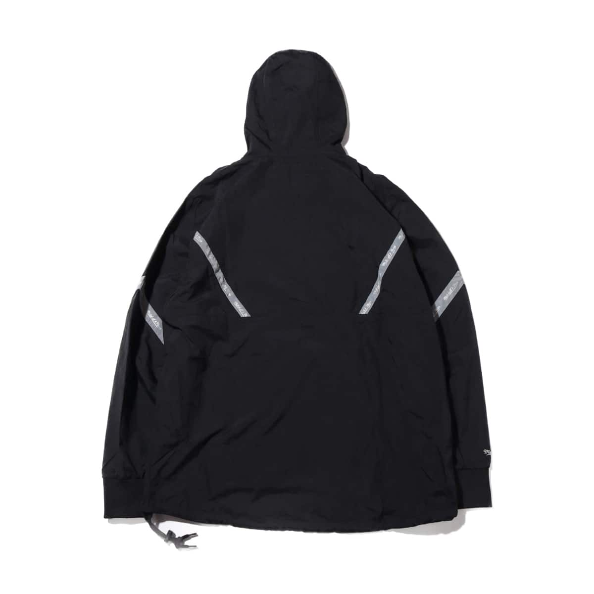 Mitchell & Ness HALF ZIP ANORAK BLK REFLECTIVE/CHICAGO BULLS BLACK 19FW-Iの画像