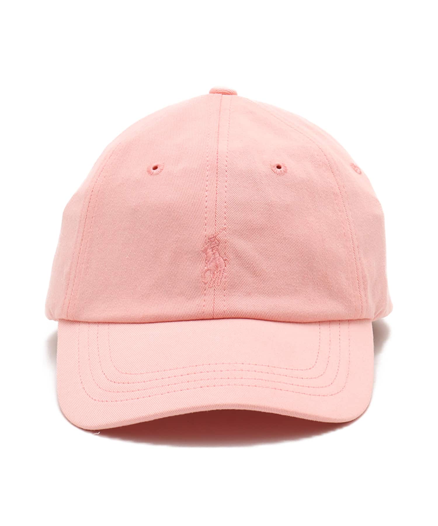 POLO RALPH LAUREN MINERAL DYED BALL CAP ROSEの画像