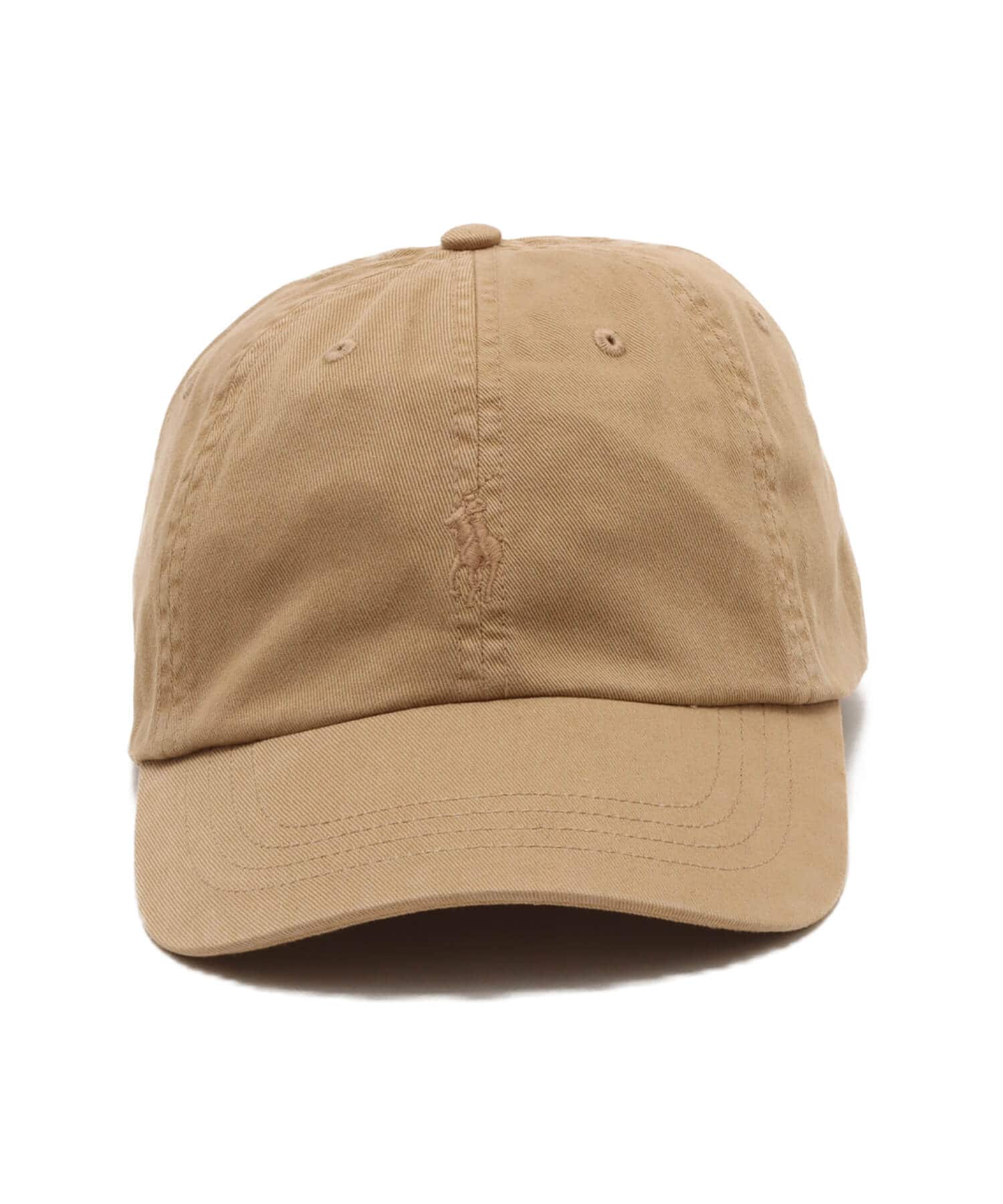 POLO RALPH LAUREN GARMENT DYE CLASSIC SPORT CAP MONTANA KHAKIの画像