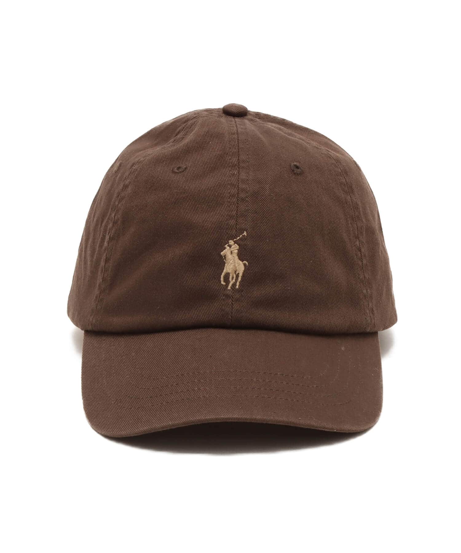POLO RALPH LAUREN CLASSIC SPORT CAP NUTMEG BROWNの画像
