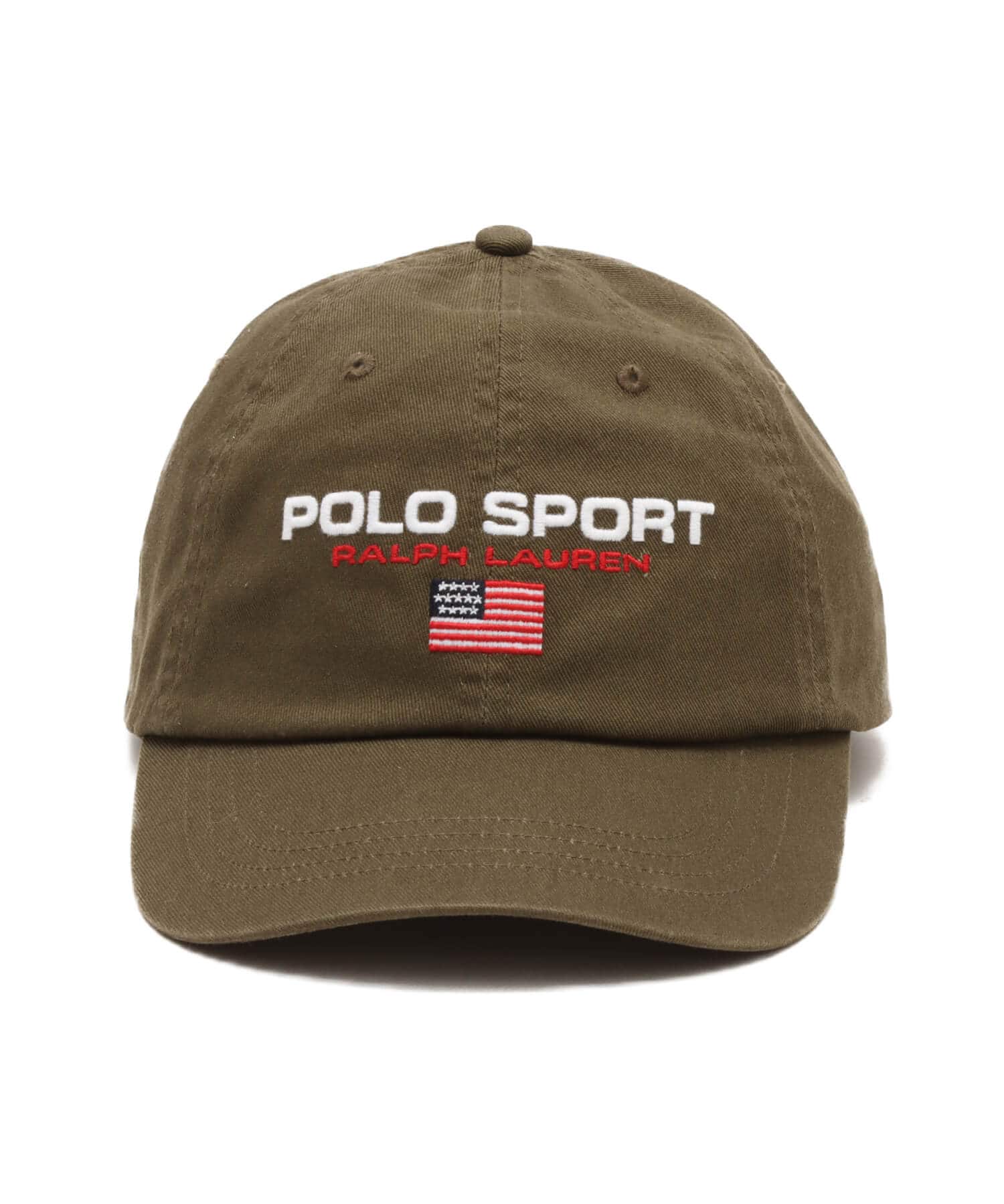 POLO RALPH LAUREN CLASSIC SPORT CAP COMPANY OLIVEの画像
