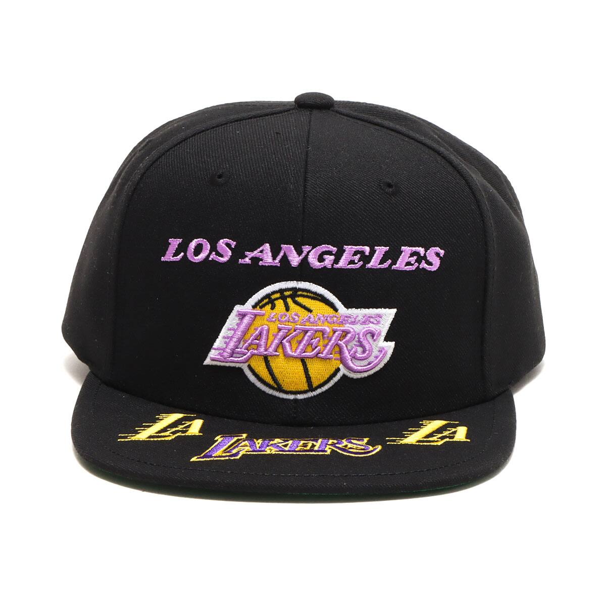 Mitchell & Ness Front Loaded Snapback HWC-LAL LALBLCK 22SS-Iの画像