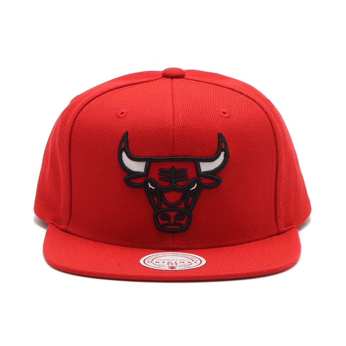 Mitchell & Ness Team Ground 2.0 Snapback Bulls RED 23FW-Iの画像