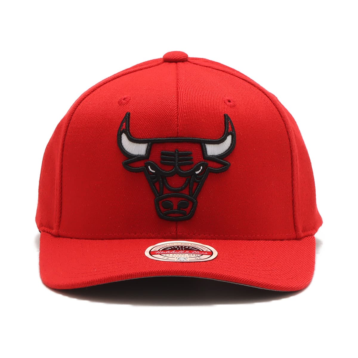 Mitchell & Ness Team Ground Stretch Snapback-CBU RED 23FW-Iの画像