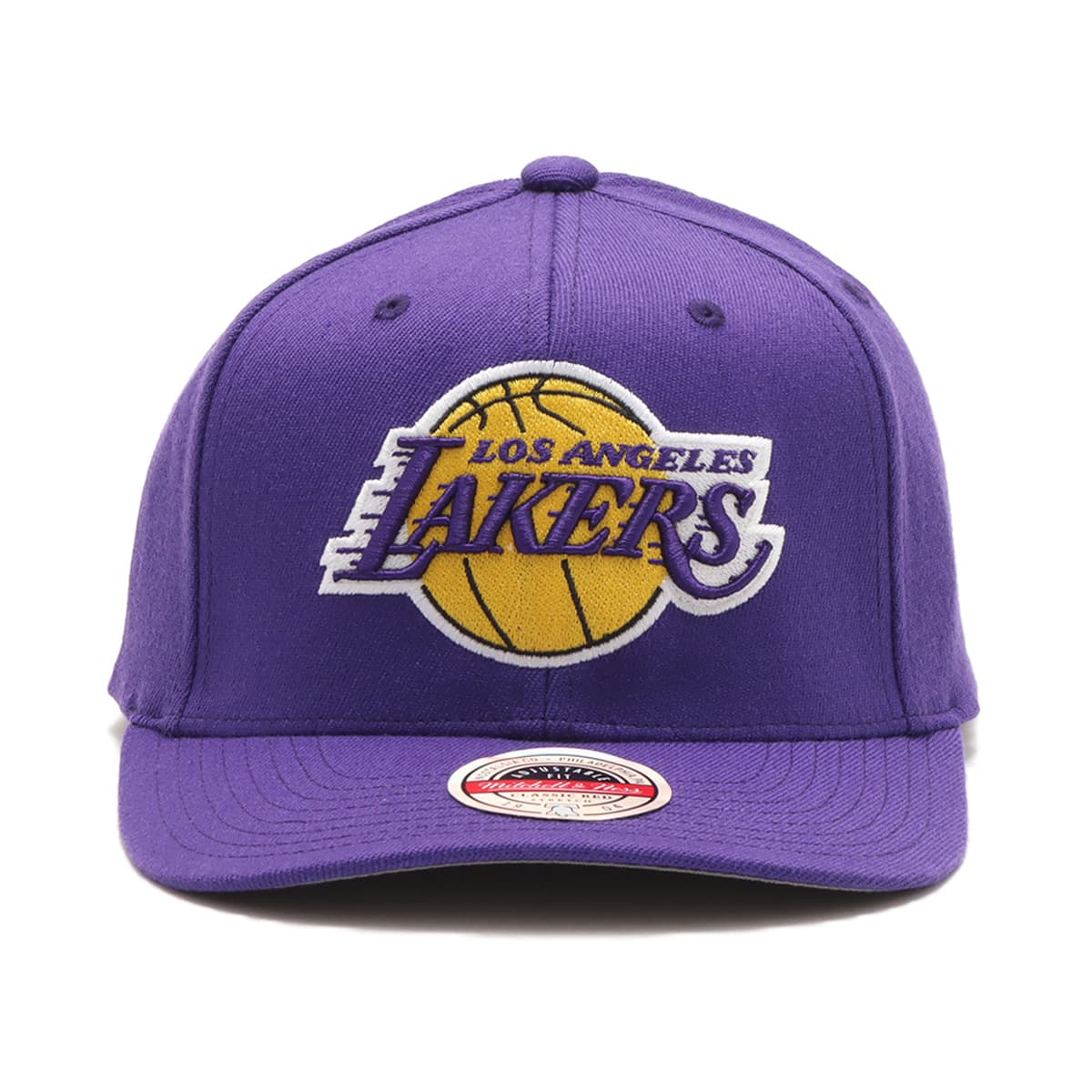 Mitchell & Ness Team Ground Stretch Snapback-LAL PURPLE 23FW-Iの画像