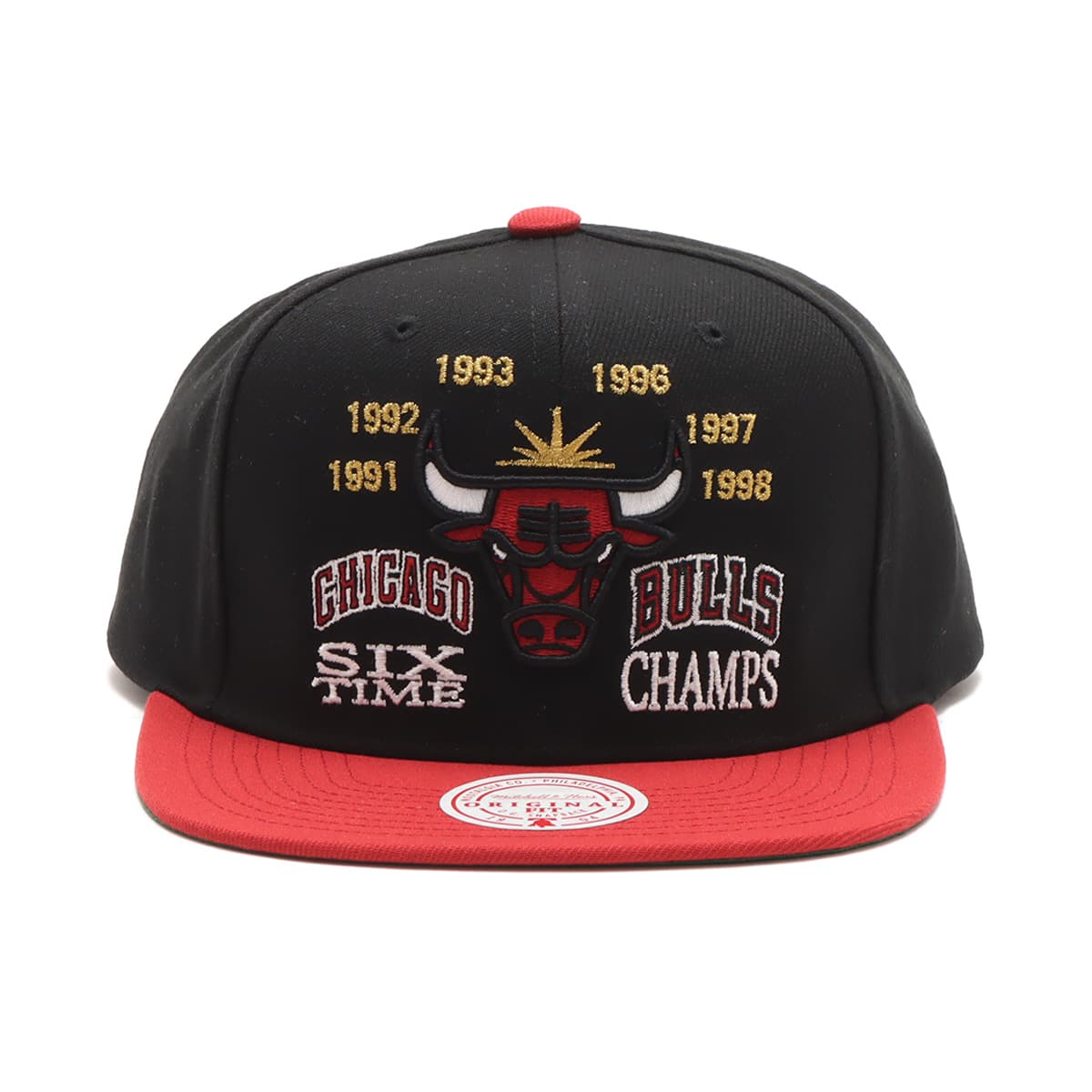 Mitchell & Ness CHAMP IS HERE SNAPBACK CBU BLACK 23FW-Iの画像