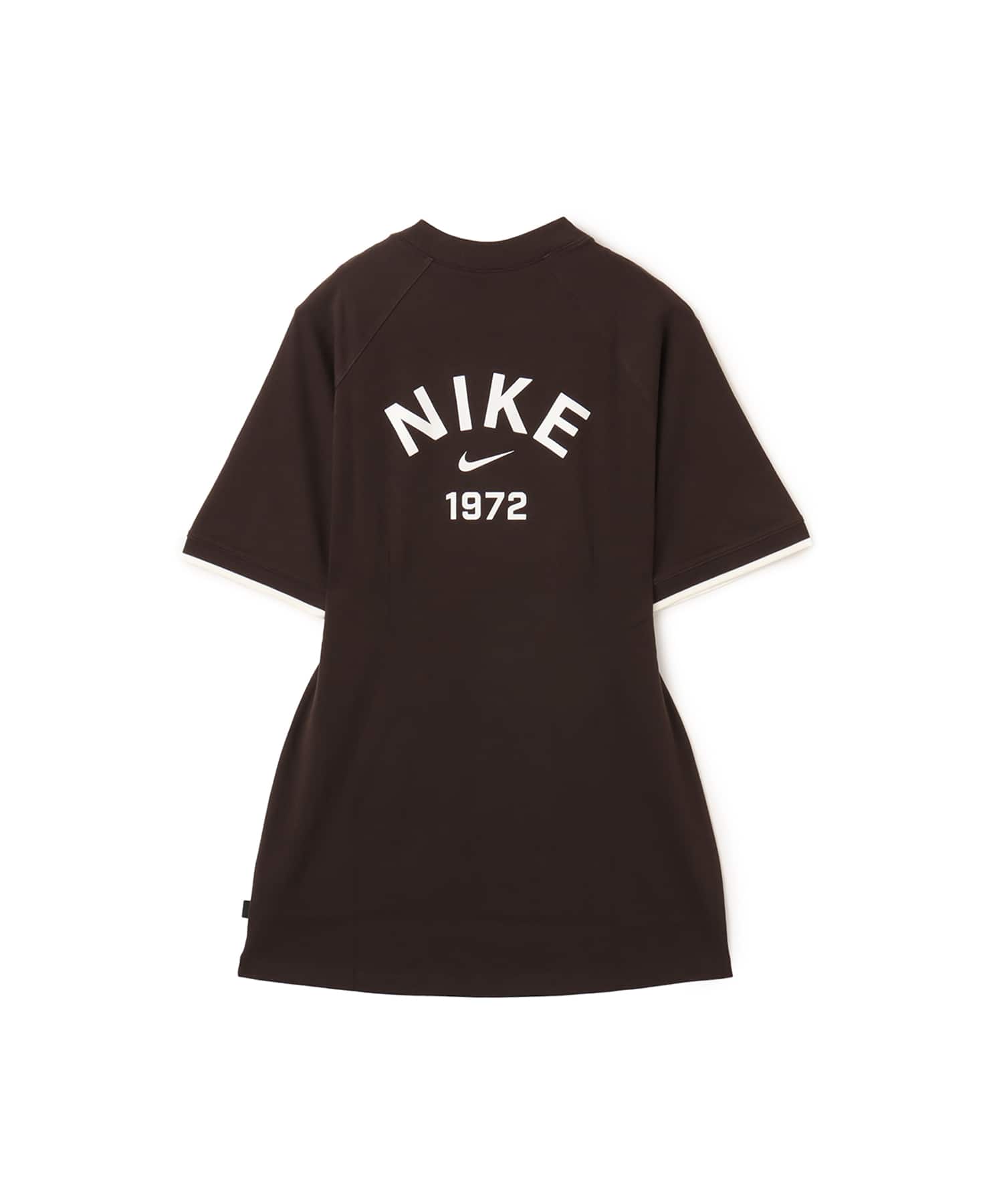 NIKE AS W NSW CLLCTN TSHRT DRESS VELVET BROWN/SAILの画像