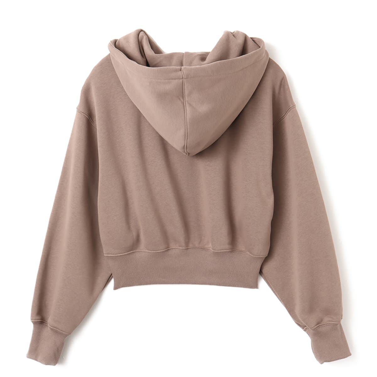 NIKE AS W NSW PHNX FLC LSE CROP FZ MINK BROWN/SAIL（ナイキ