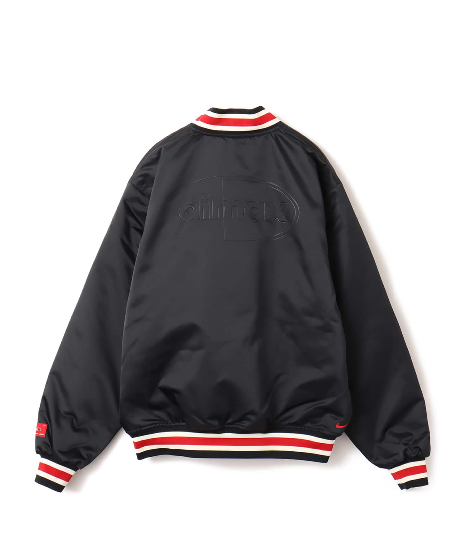 NIKE Liverpool FC M NK AU SATIN DUGOUT JKT SE BLACK/GYM RED/GYM REDの画像
