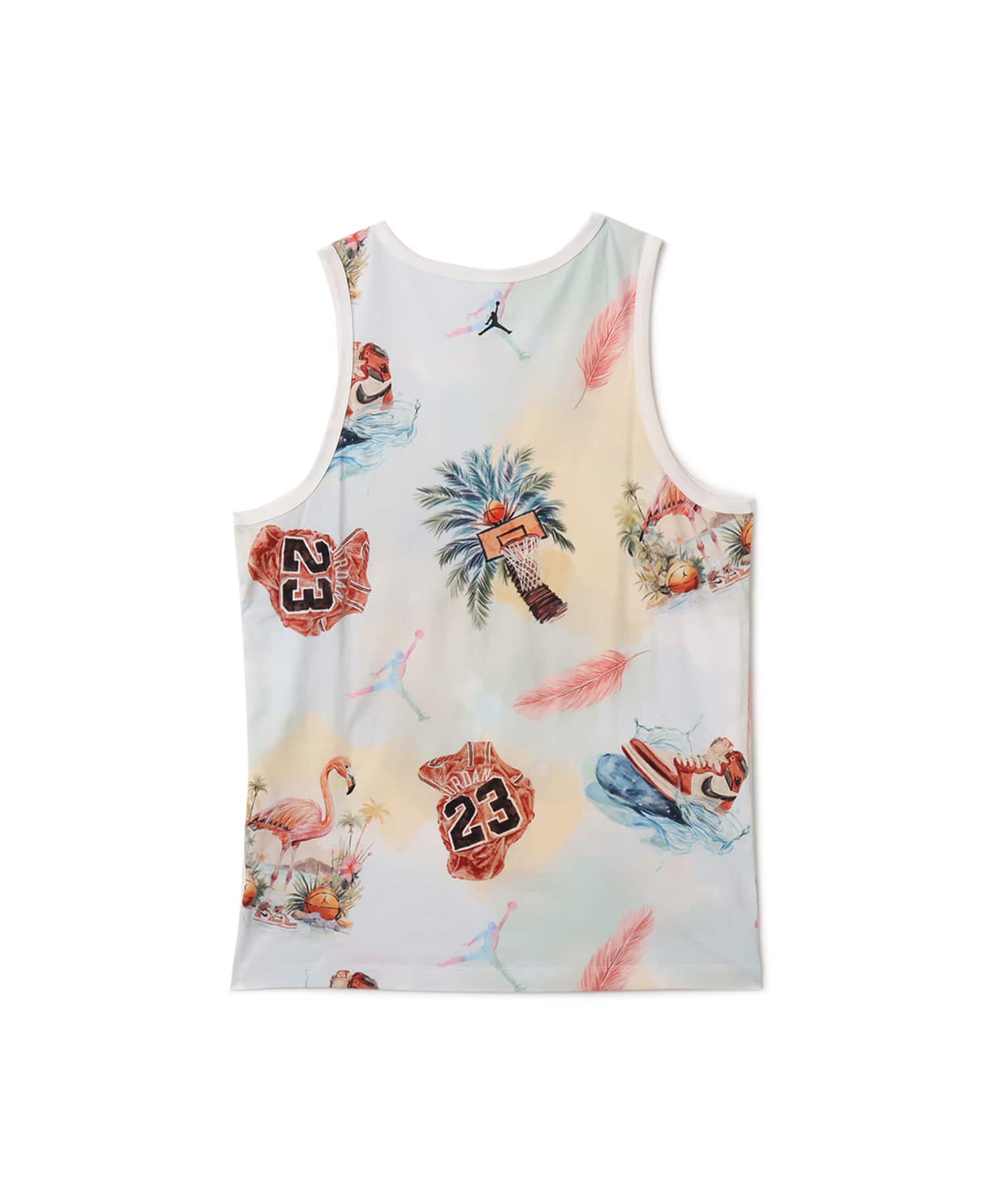 JORDAN BRAND M J FLT ESS FLMNGO TANK WHITE/BLACKの画像