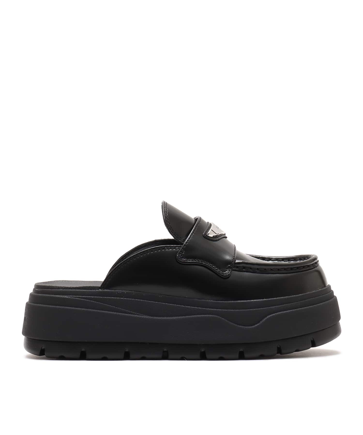 JORDAN BRAND WMNS AIR JORDAN MULE BLACK/METALLIC SILVERの画像