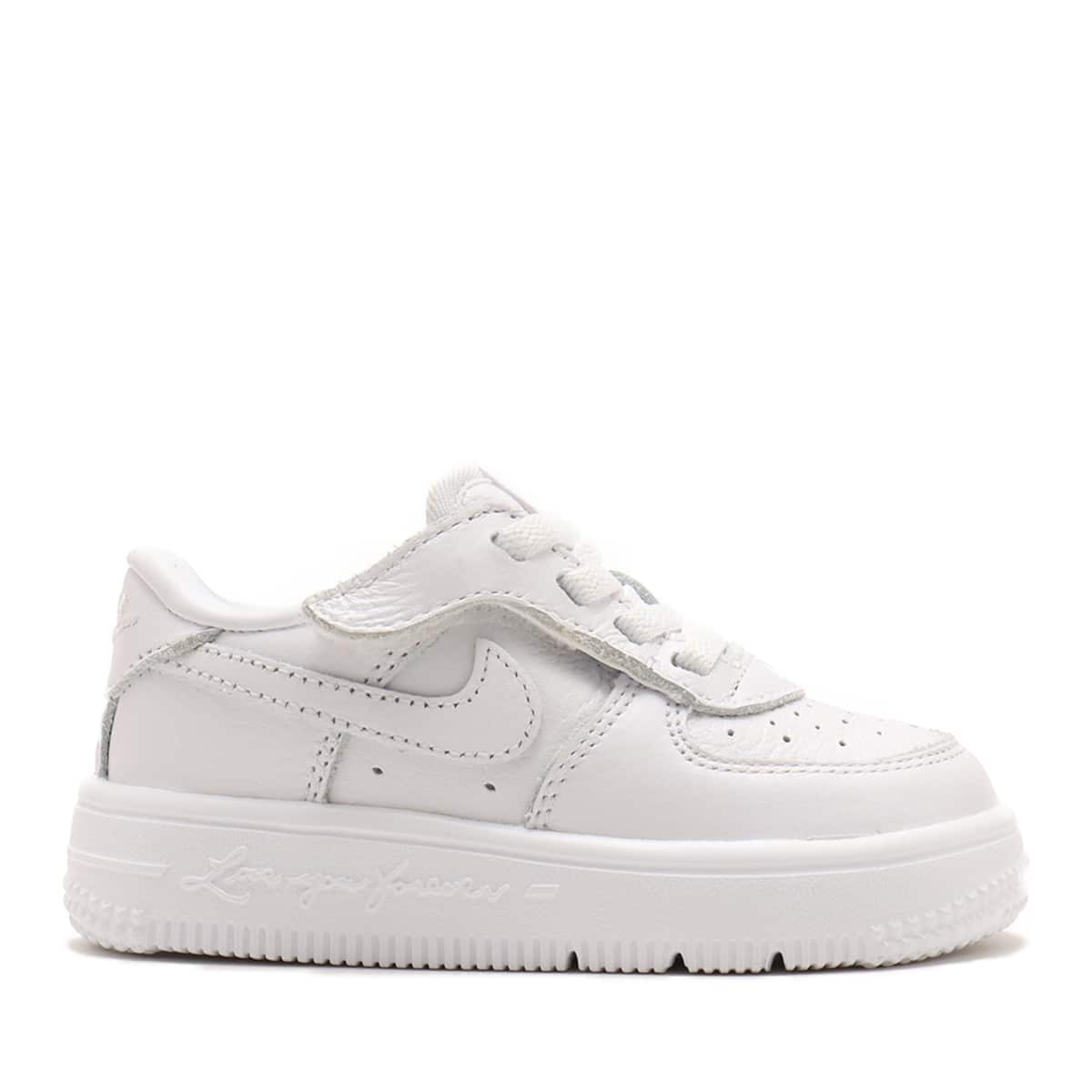 NIKE FORCE 1 LOW EASYON SP (TD) WHITE/WHITE-WHITEの画像
