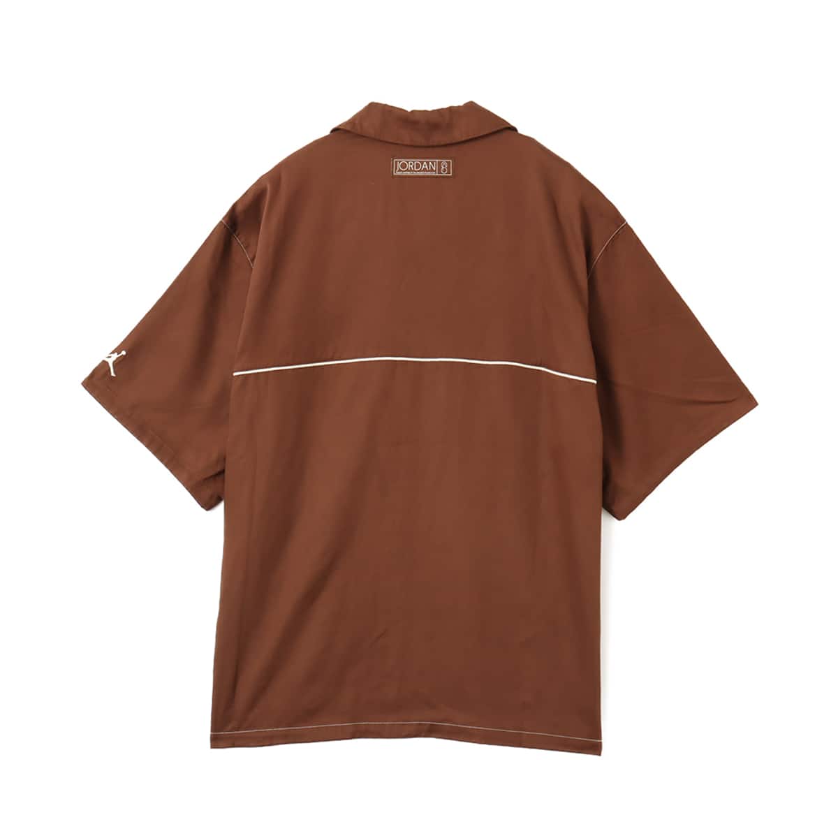 JORDAN BRAND M J SOLEFLY BARISTA SHIRT CACAO WOW/FOSSILの画像