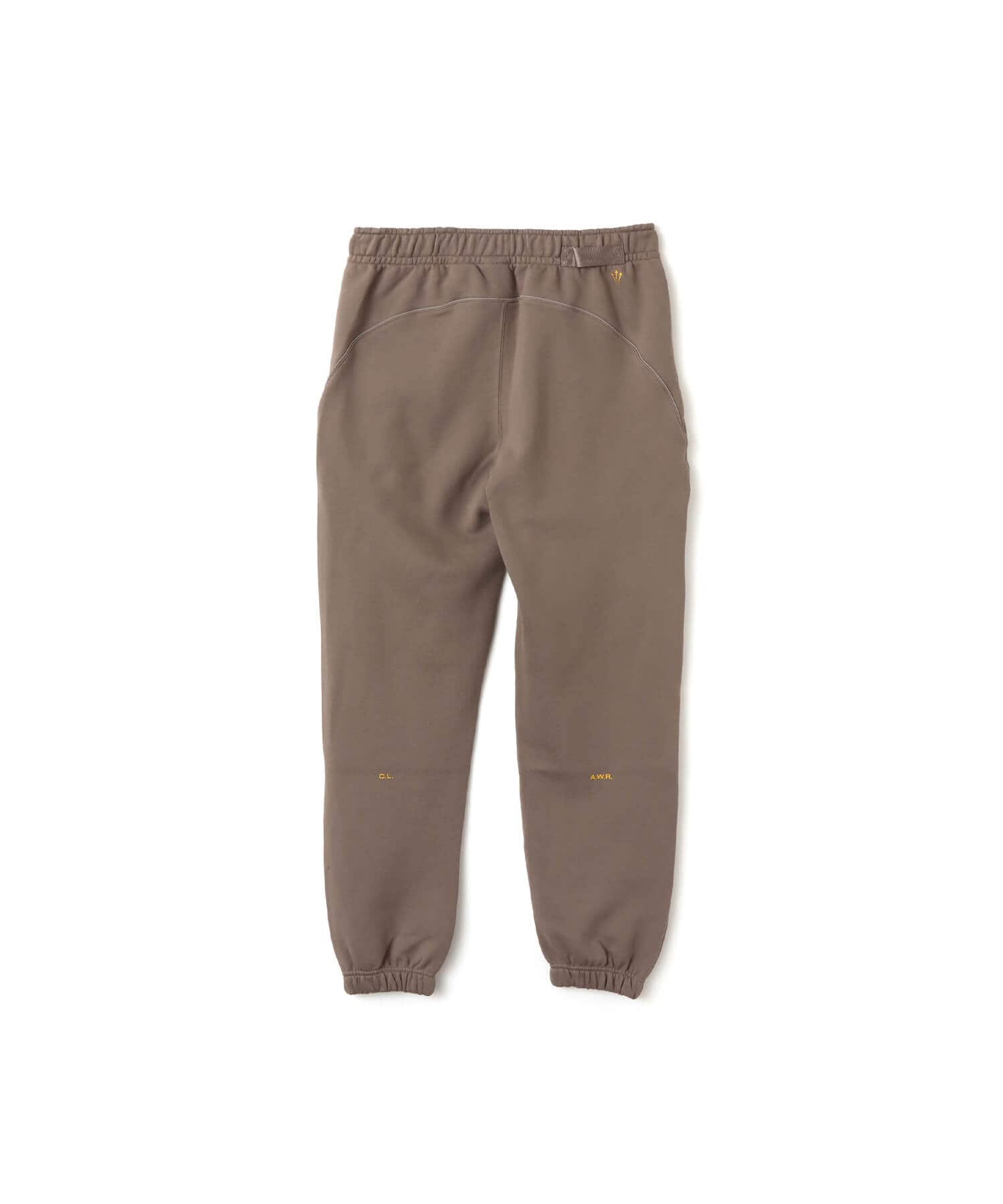 NIKE AS M NRG NOCTA CS PANT FLC OLIVE GREY/YELLOW OCHREの画像