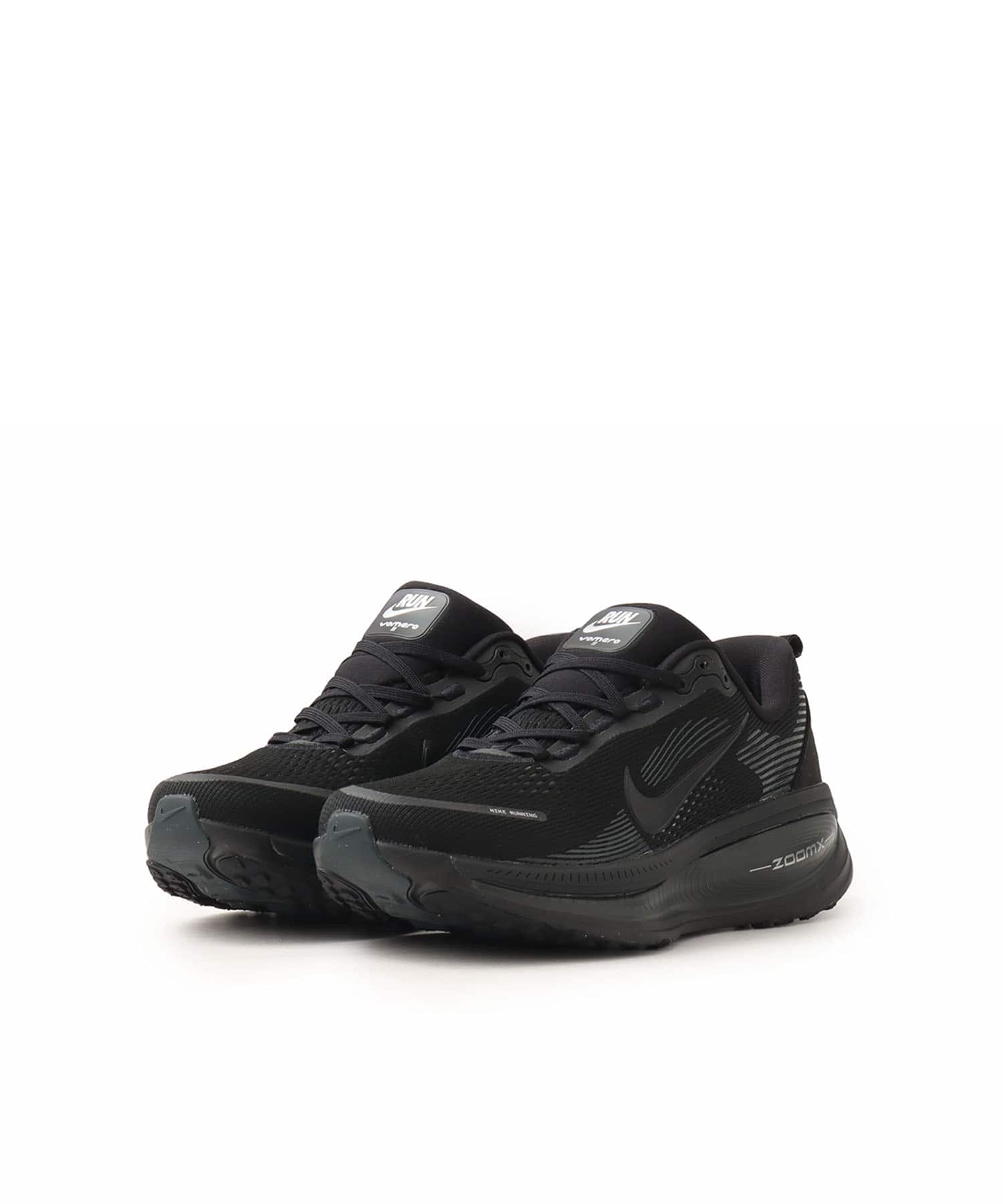 NIKE VOMERO 18 BLACK/BLACK-DK SMOKE GREY-LT SMOKE GREYの画像