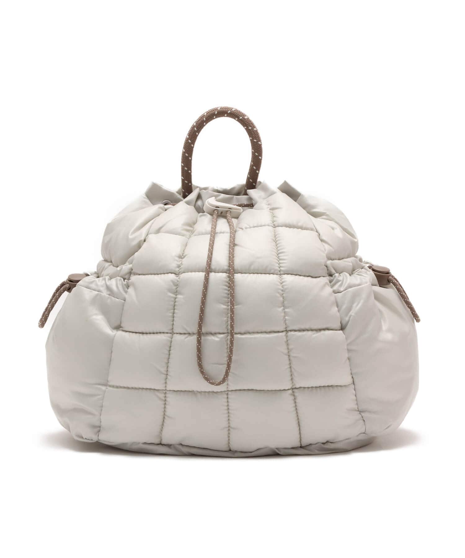 NIKE NK NSW PUFFLE MINI BKPK LIGHT BONE/MINK BROWN/SAILの画像