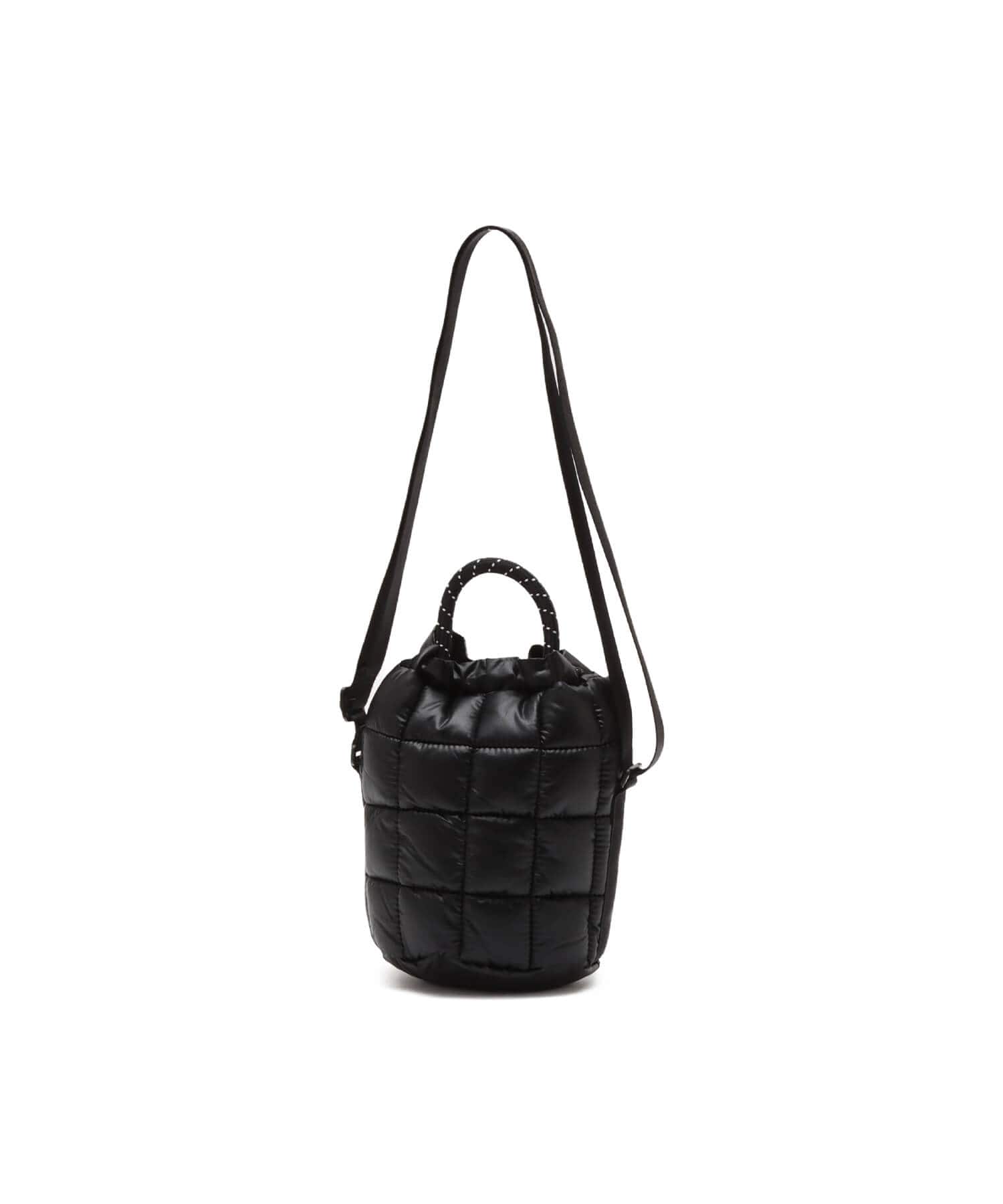 NIKE NK NSW PUFFLE TINY TOTE BLACK/IRON GREY/BLACKの画像
