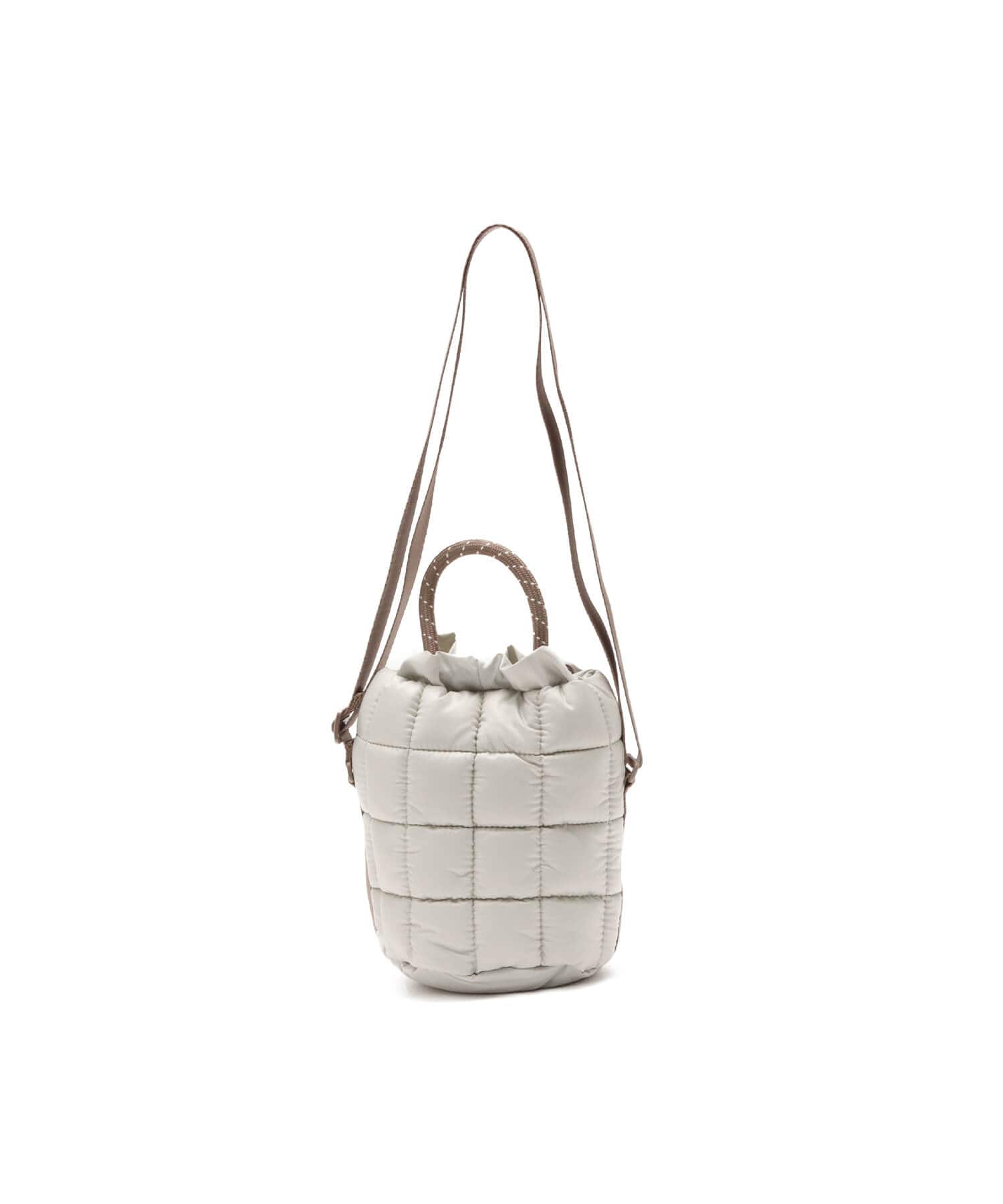 NIKE NK NSW PUFFLE TINY TOTE LIGHT BONE/MINK BROWN/SAILの画像