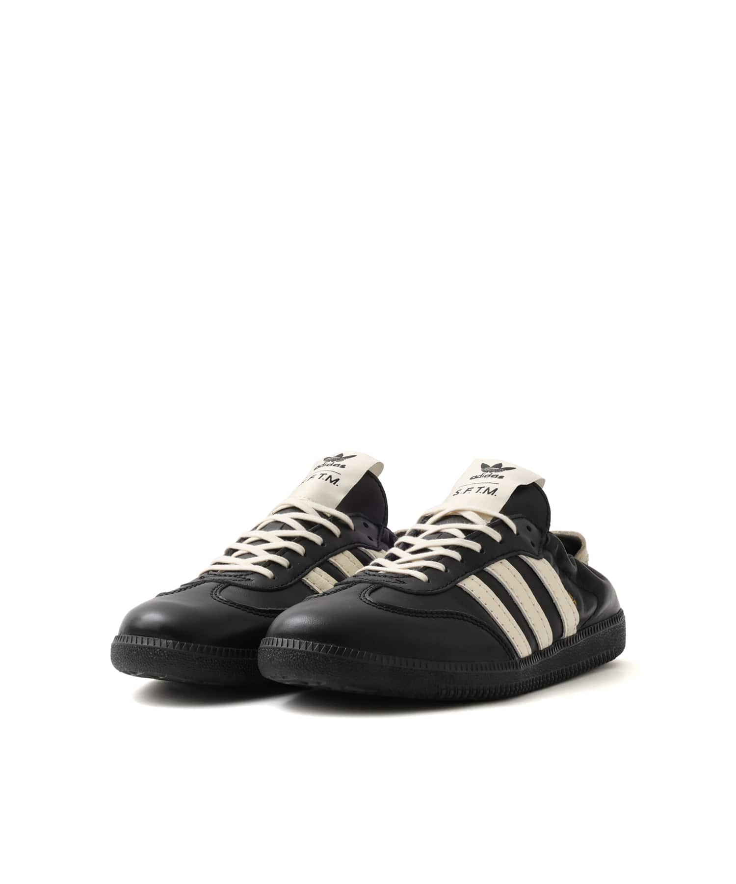 adidas SAMBA OG SFTM CBLACK/CREWHT/GOLDMTの画像