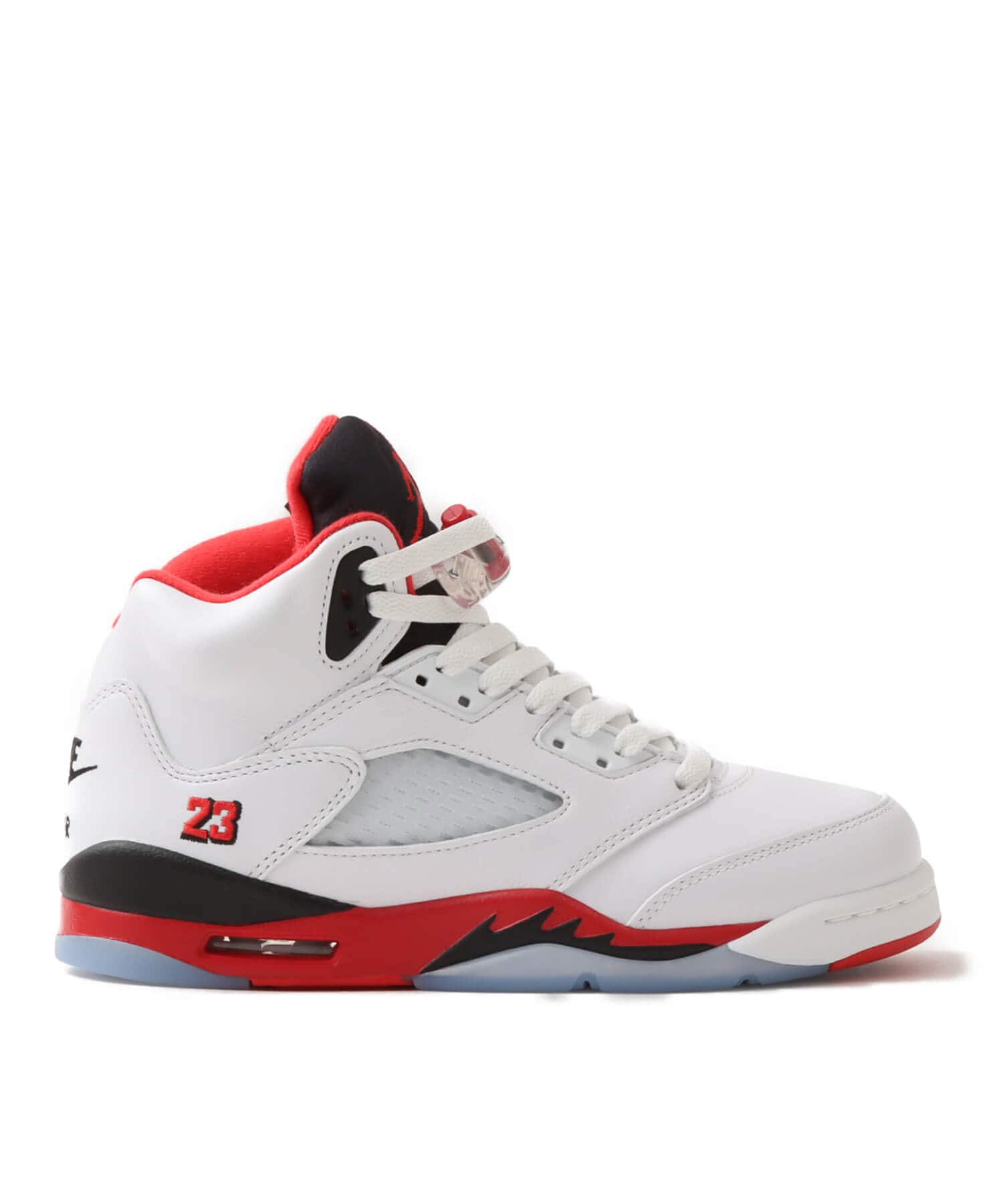 JORDAN BRAND AIR JORDAN 5 RETRO OG (GS) WHITE/FIRE RED-BLACKの画像