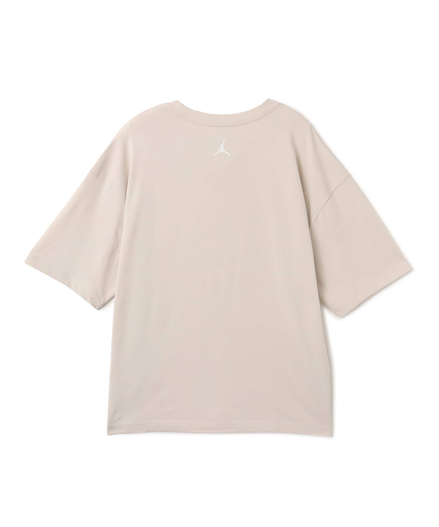 JORDAN BRAND M J FLT ESS BOXY SS CREW LT OREWOOD BRN/SAILの画像