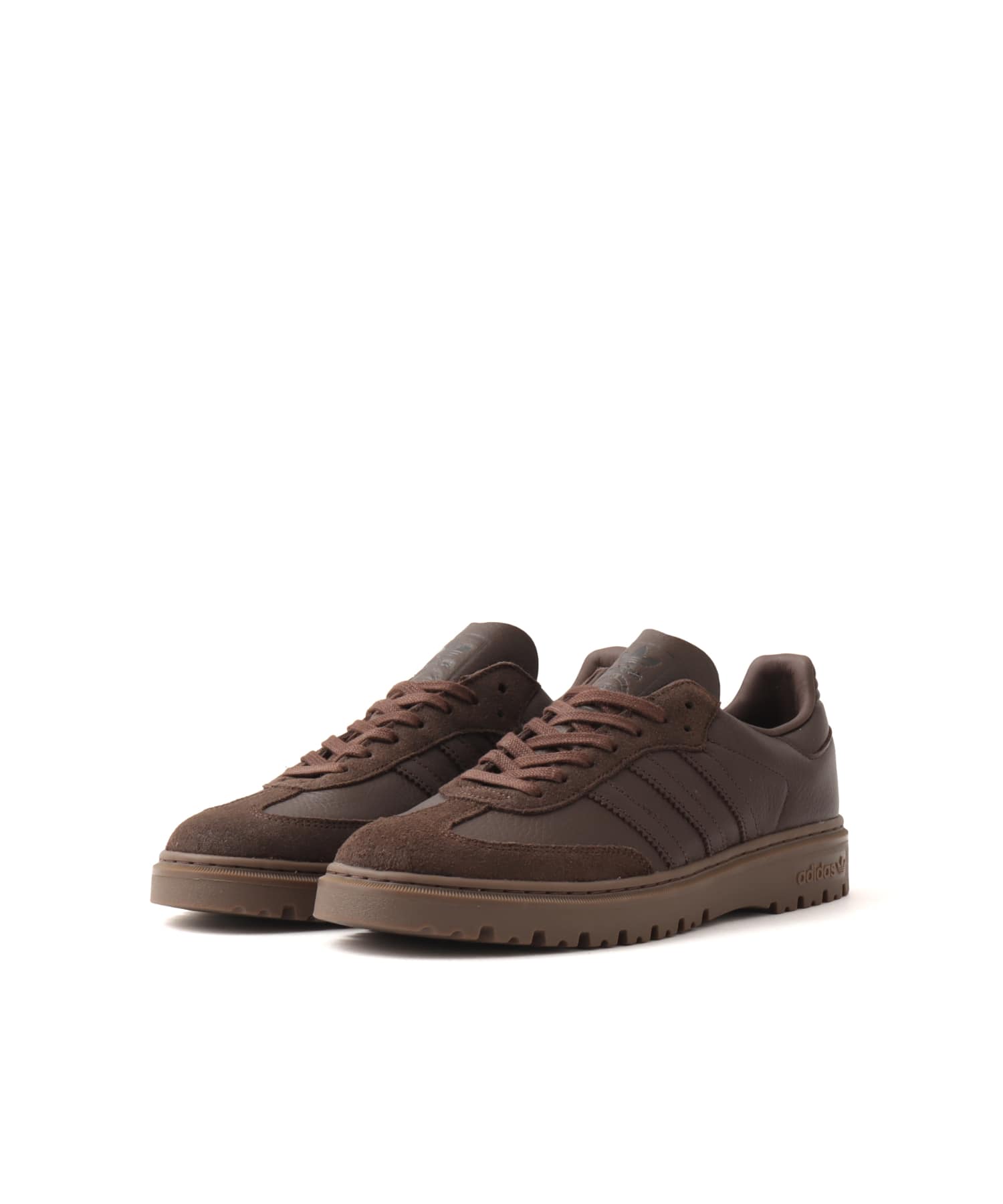 adidas SAMBA LX FREIZEIT BROWN/BROWN/GUM5の画像