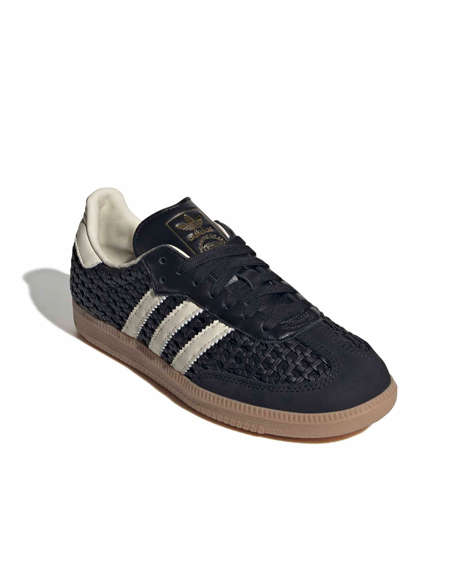 adidas SAMBA OG W CBLACK/CREWHT/GOLDMTの画像
