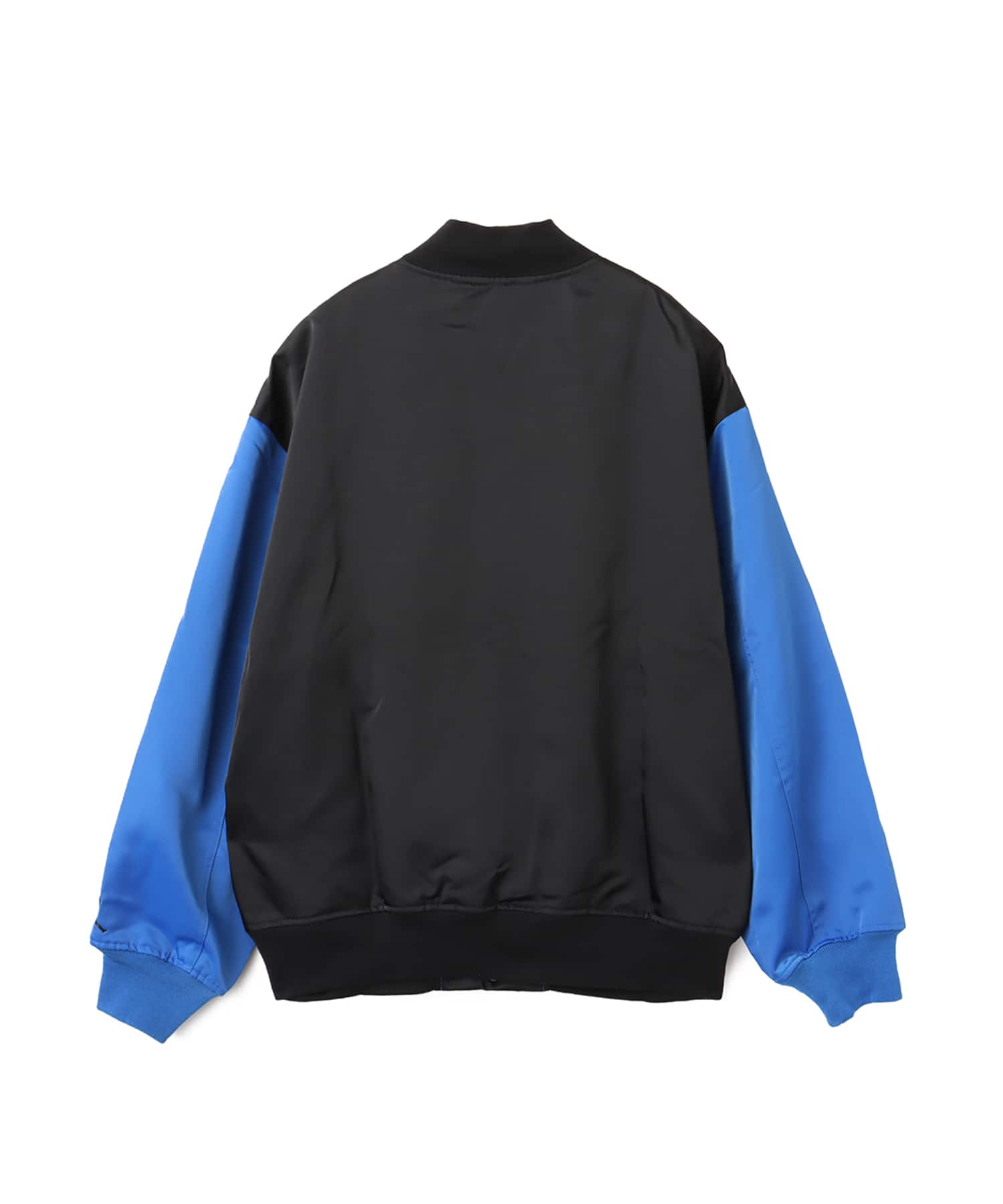 JORDAN BRAND M J BRK CLGTE VRSTY JKT BLACK/SPORT BLUE/BLACKの画像