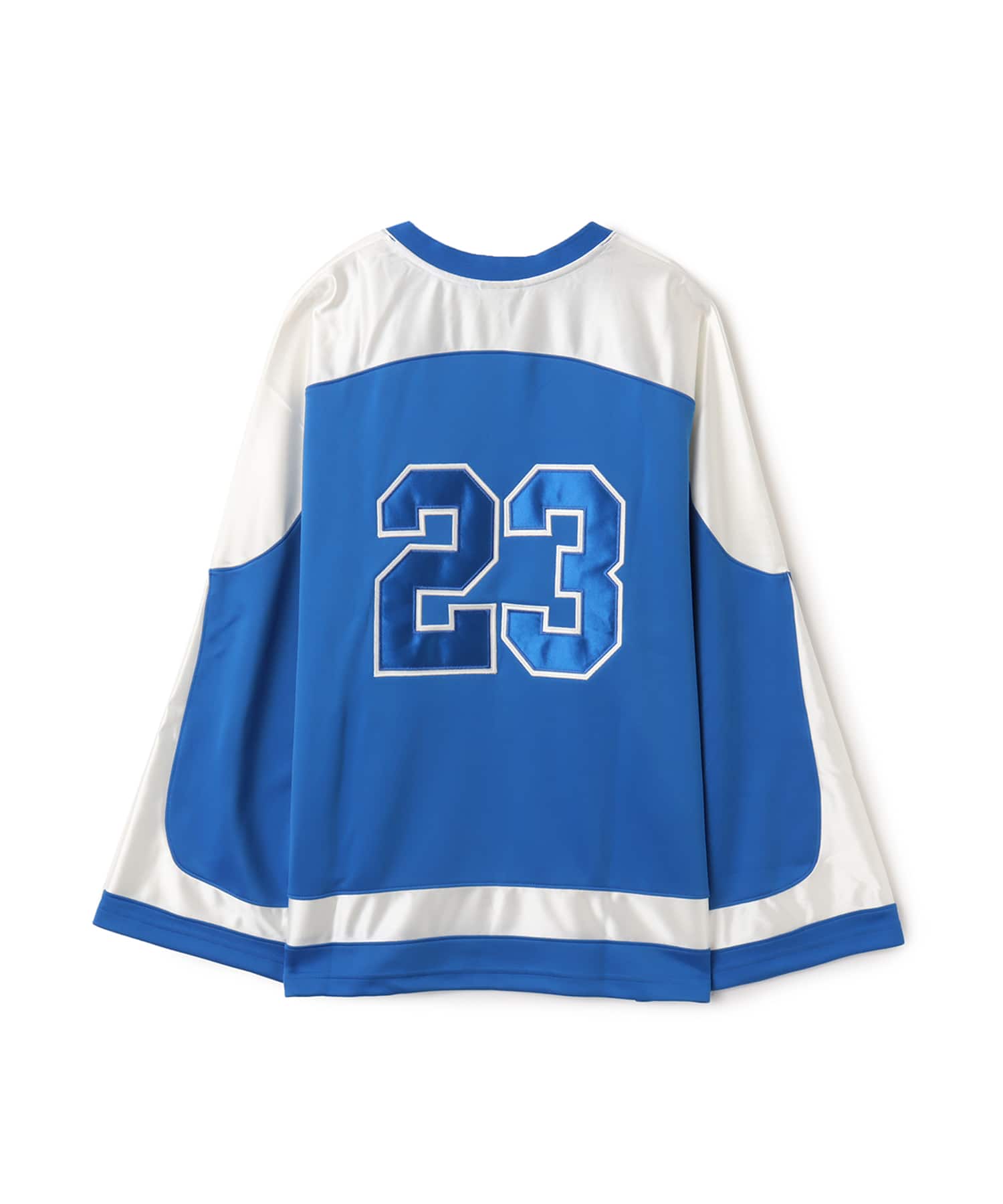 JORDAN BRAND M J BRK CLGTE HOCKEY JSY SPORT BLUE/SAIL/SAILの画像