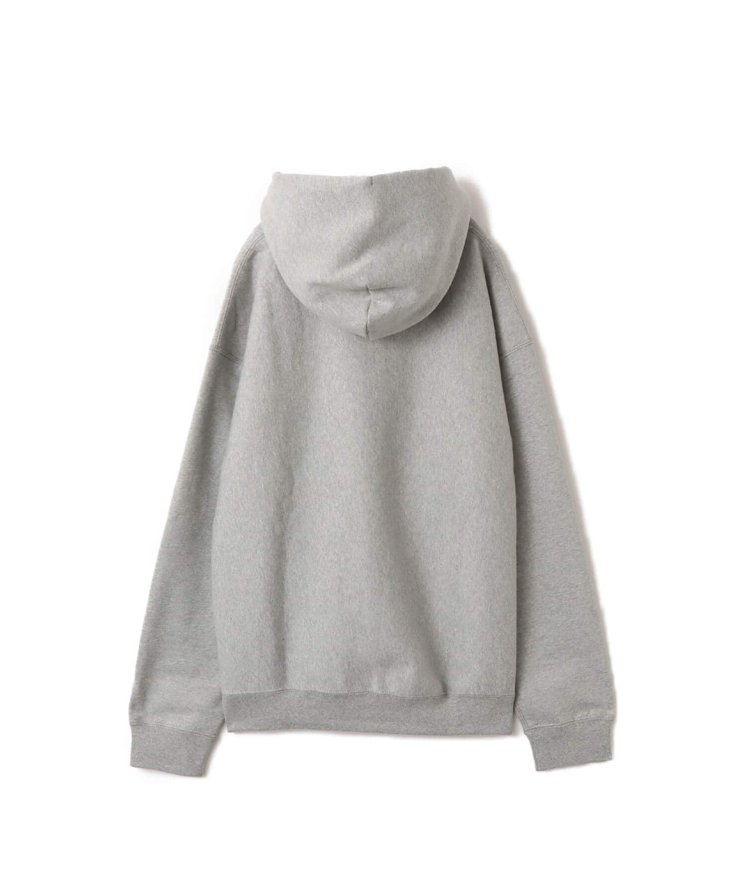 NIKE AS M NL SOLO SWSH BB PO HOODIE DK GREY HEATHER/LT SMOKE GREY/WHITEの画像
