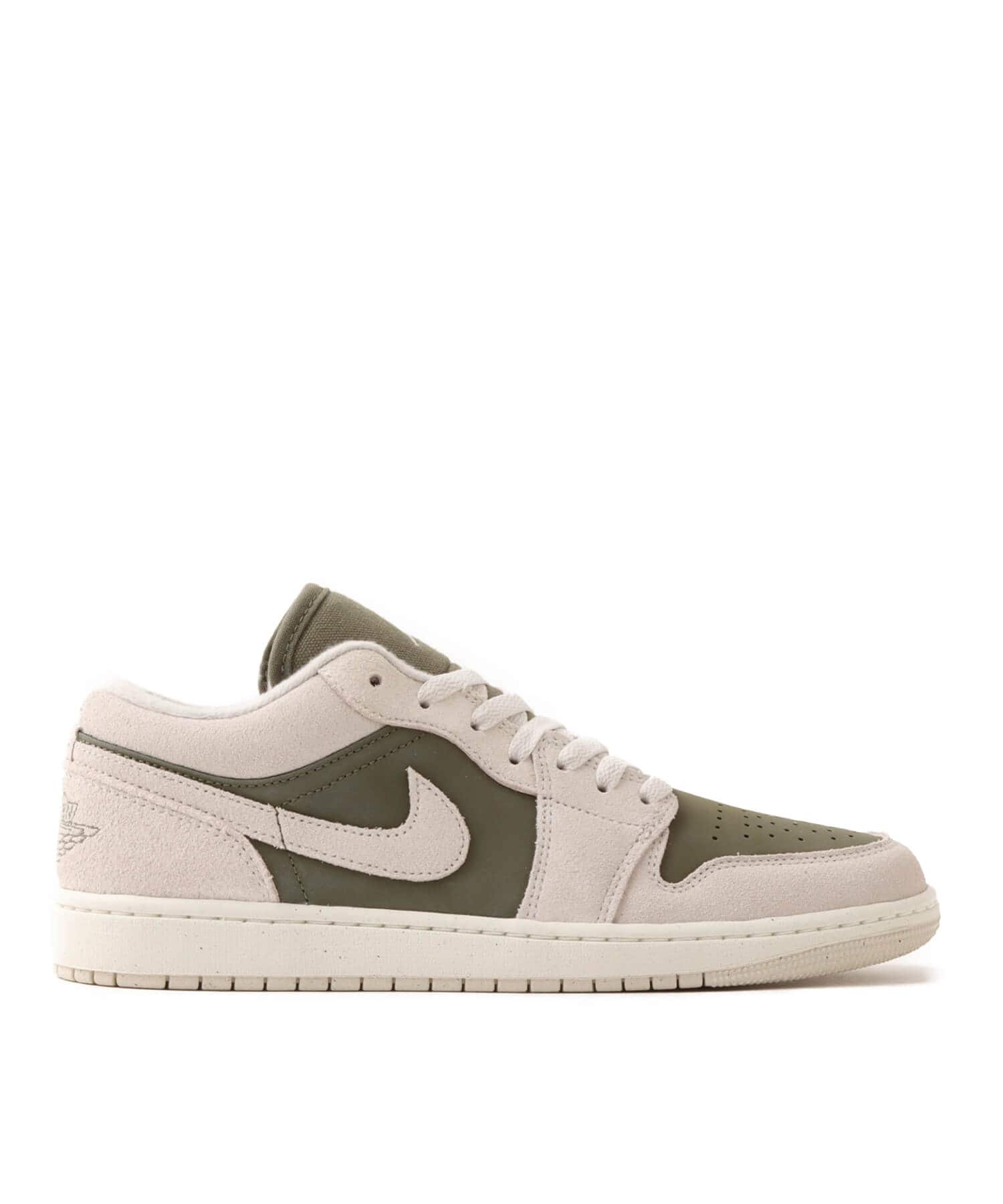 JORDAN BRAND AIR JORDAN 1 LOW SE MEDIUM OLIVE/LT OREWOOD BRN-SAILの画像