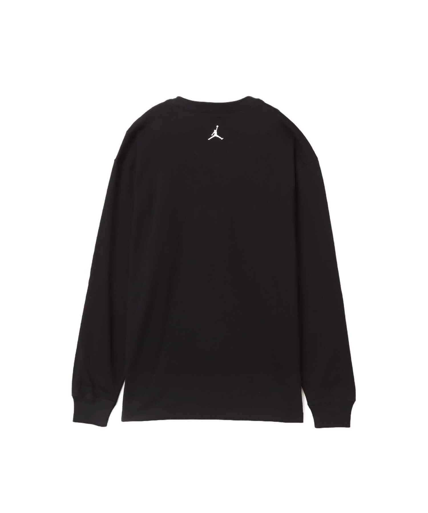 JORDAN BRAND M J BRAND PHOTO LS CREW BLACK/WHITEの画像