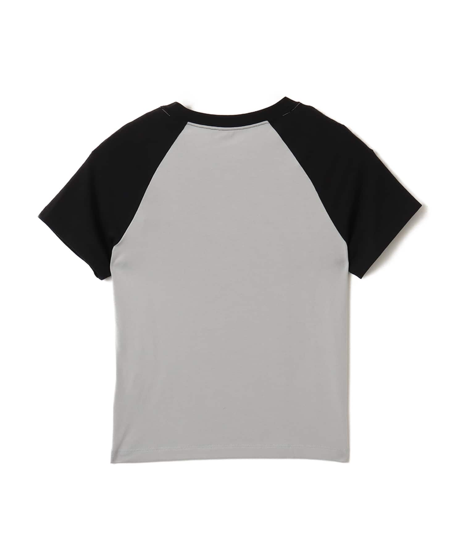 NIKE AS W NSW NK CHLL KNT TEE RGLN LT SMOKE GREY/BLACKの画像