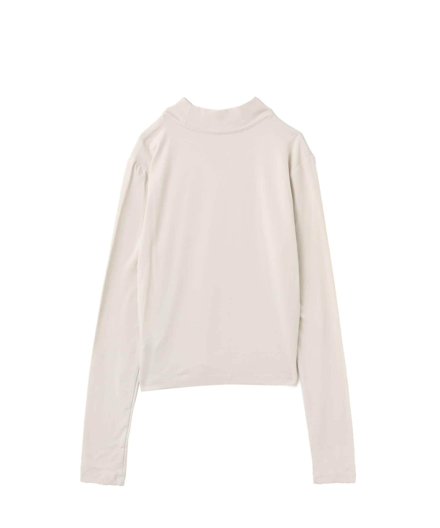 NIKE AS W NSW NK CHLL KNT MOCK TEE LIGHT BONEの画像