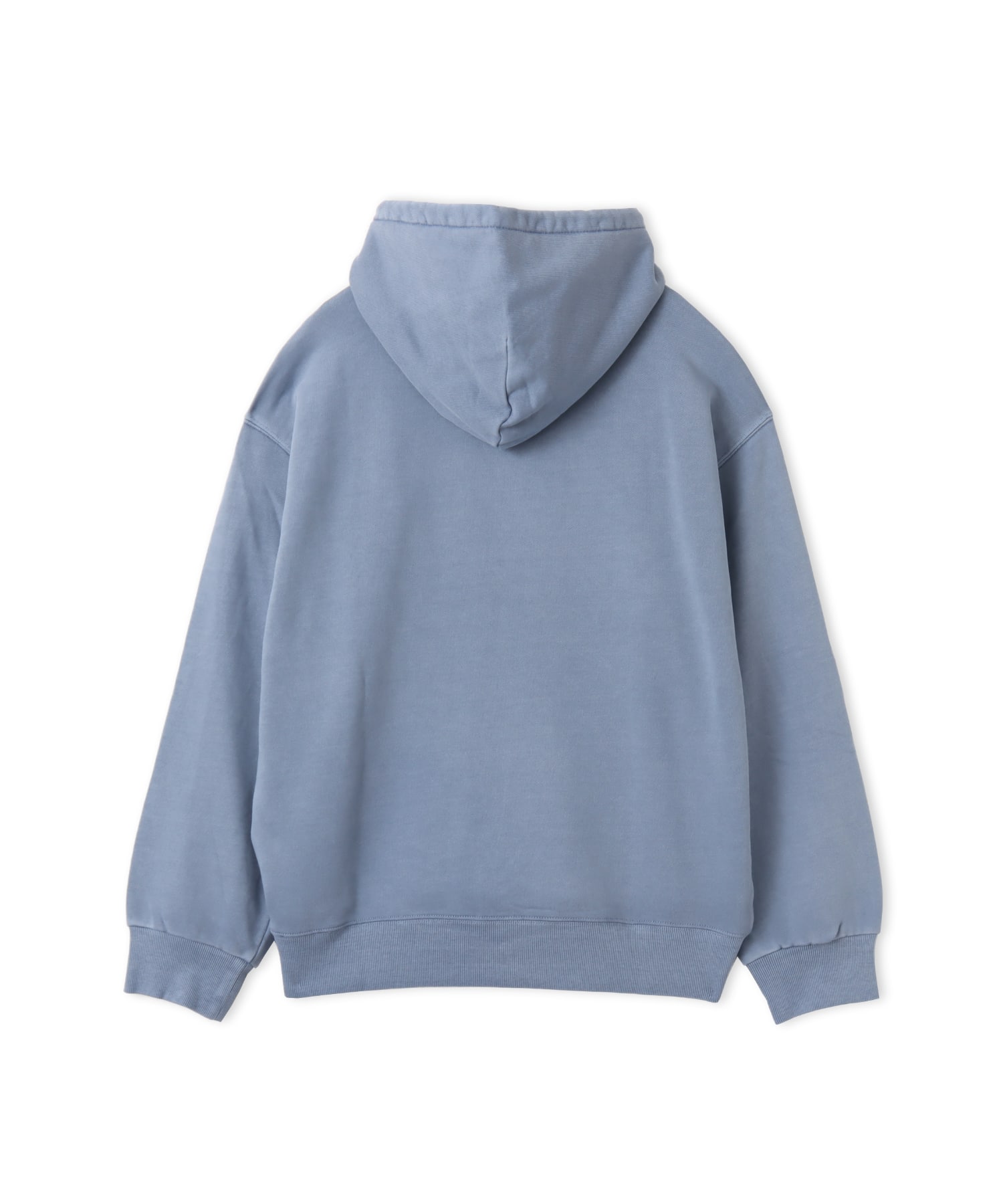 CARHARTT HOODED NELSON SWEAT Gentle Blue garment dyedの画像