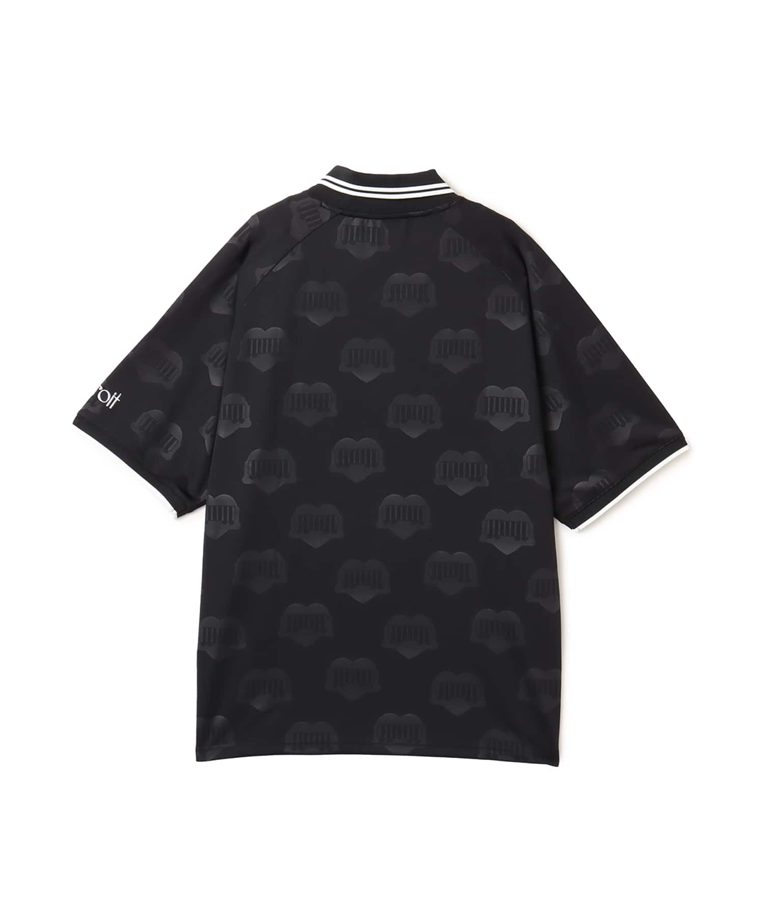 CARHARTT S/S HARTT’S FOOTBALL T-SHIRT Heart Train Jacquard, Blackの画像