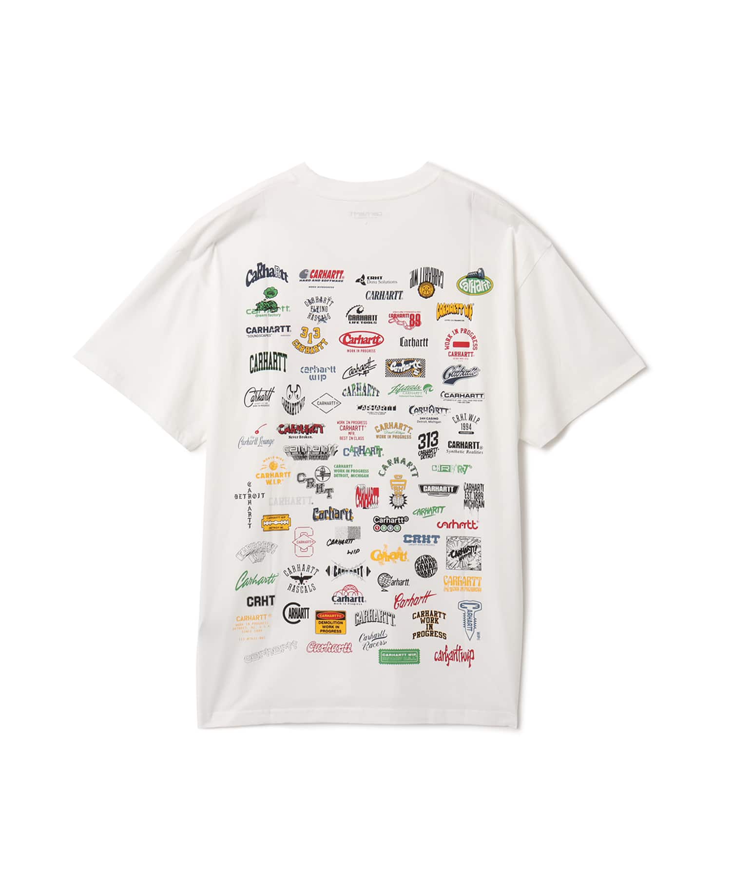 CARHARTT S/S LOGO T-SHIRT Whiteの画像