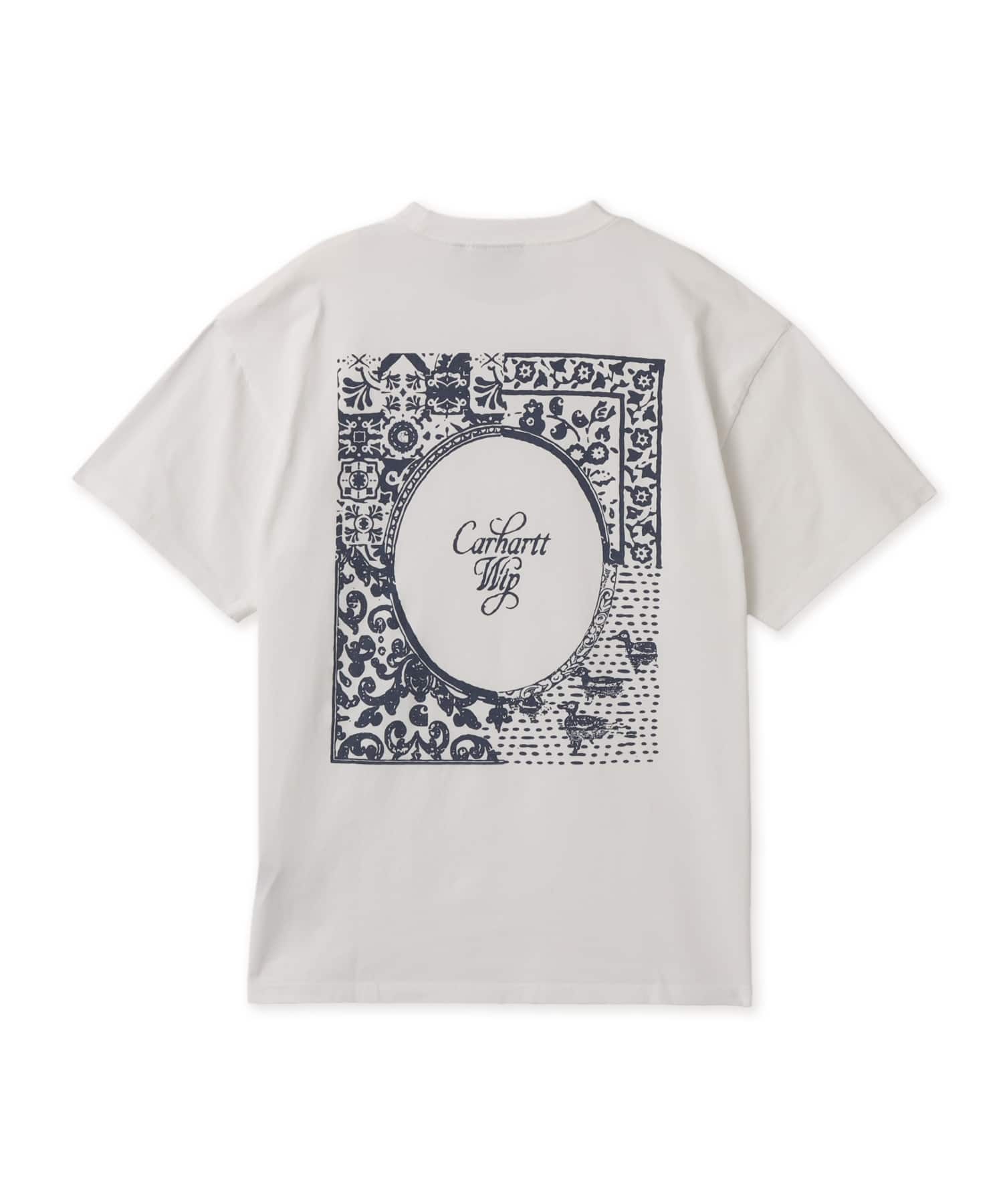 CARHARTT S/S VESTIGE T-SHIRT White stone washedの画像
