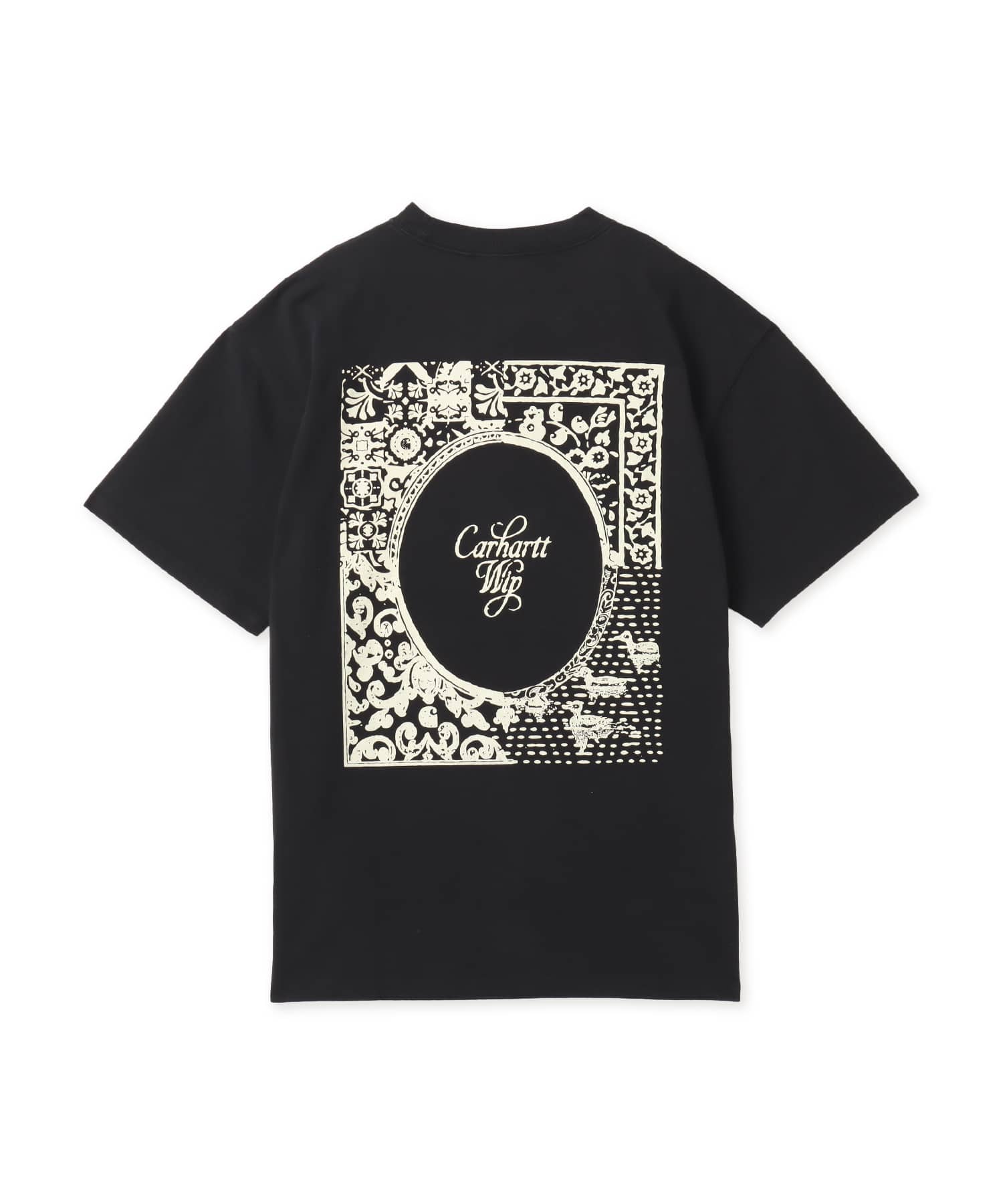 CARHARTT S/S VESTIGE T-SHIRT Black stone washedの画像