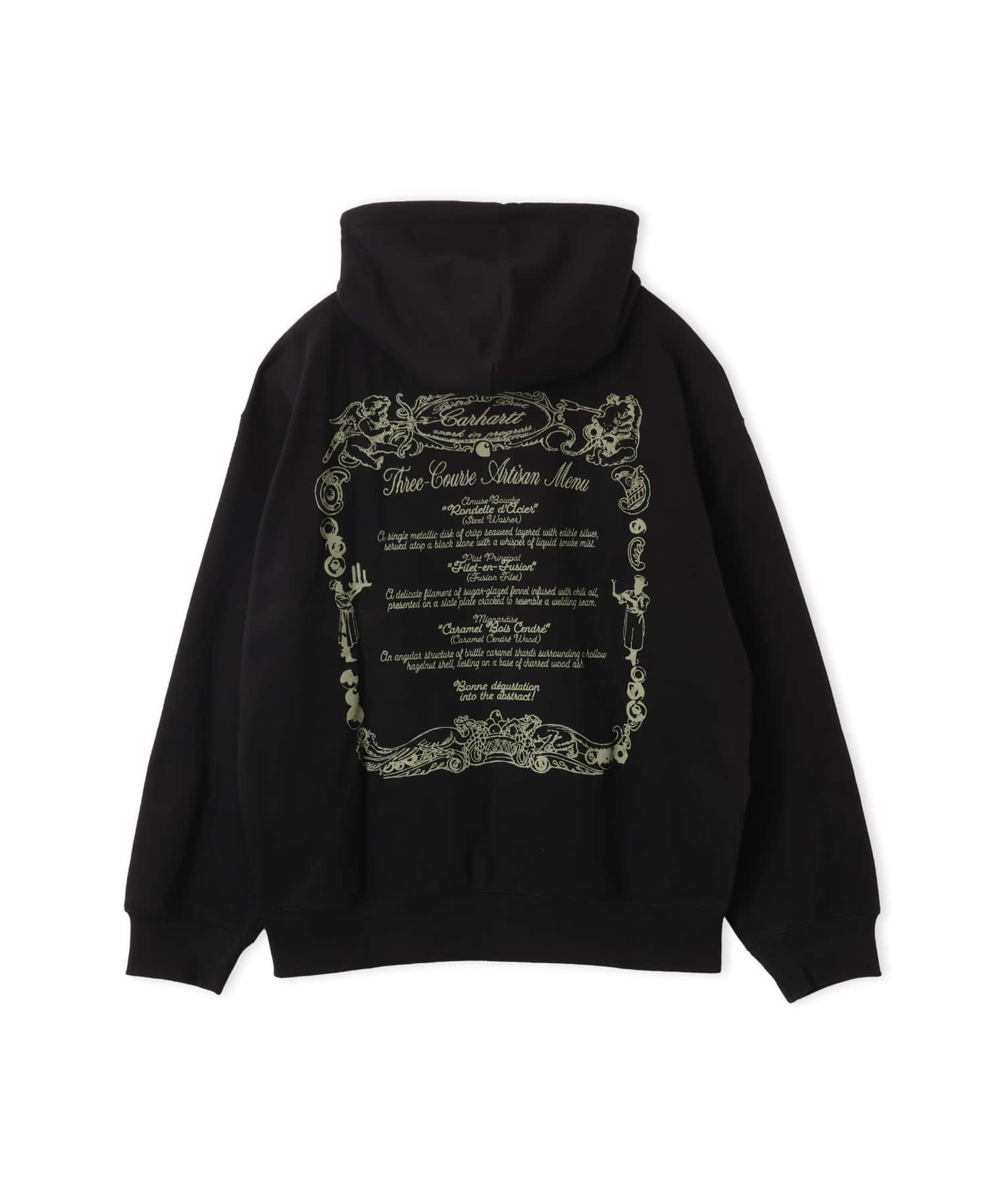 CARHARTT HOODED CHEZ WIP JACKET Black / Greenの画像