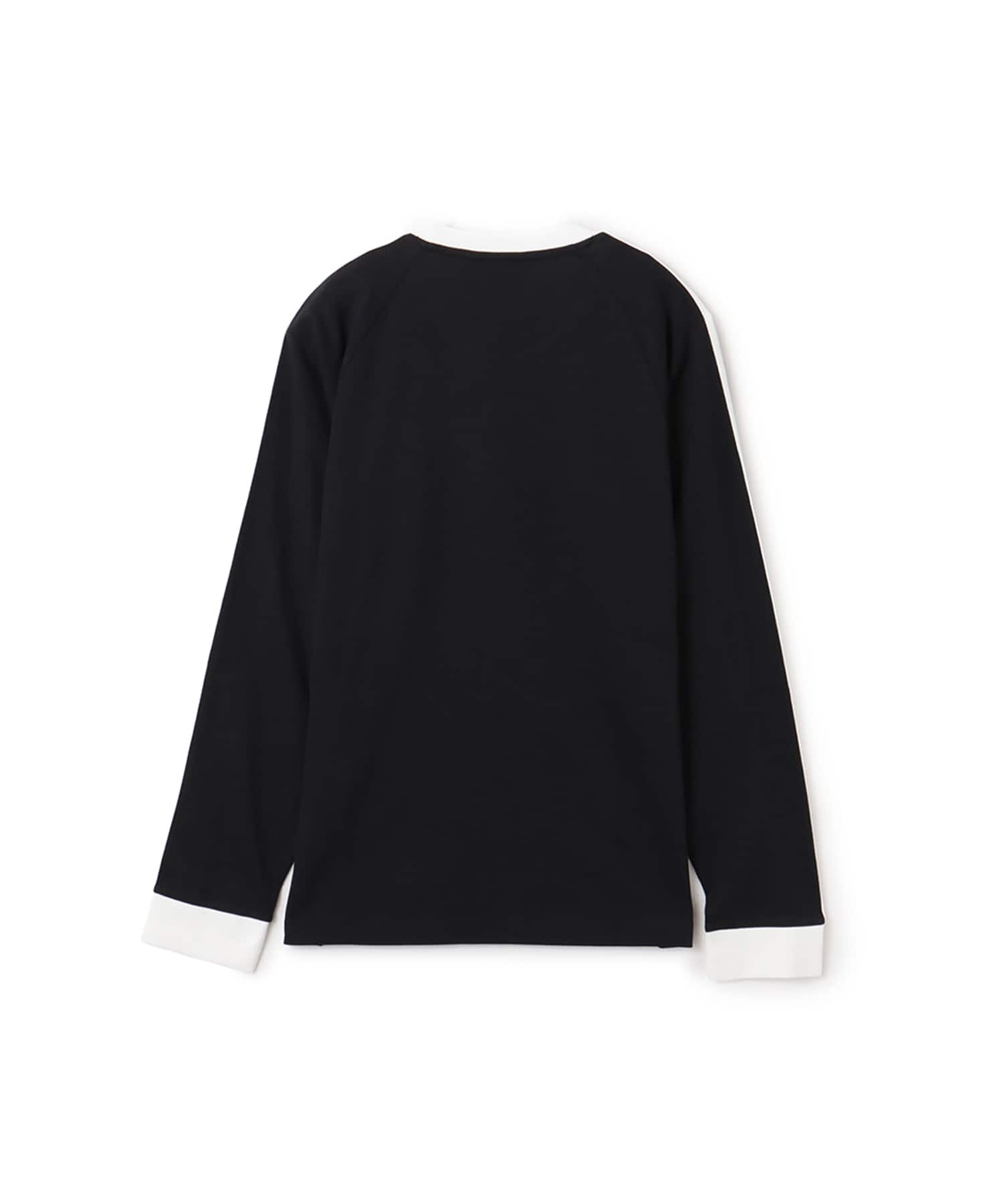 adidas ADICOLOR CLASSICS 3-STRIPES LONGSLEEVE T-SHIRT ブラックの画像